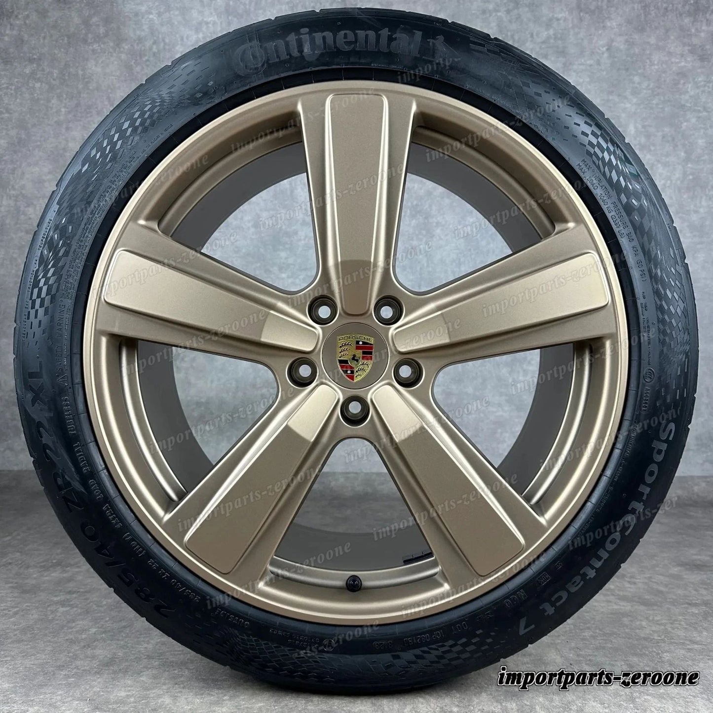 サマーセット カイエン E3-2 22インチ Design Exclusif 純正 ホイール 9YA 新品 Nodyme　-1341
