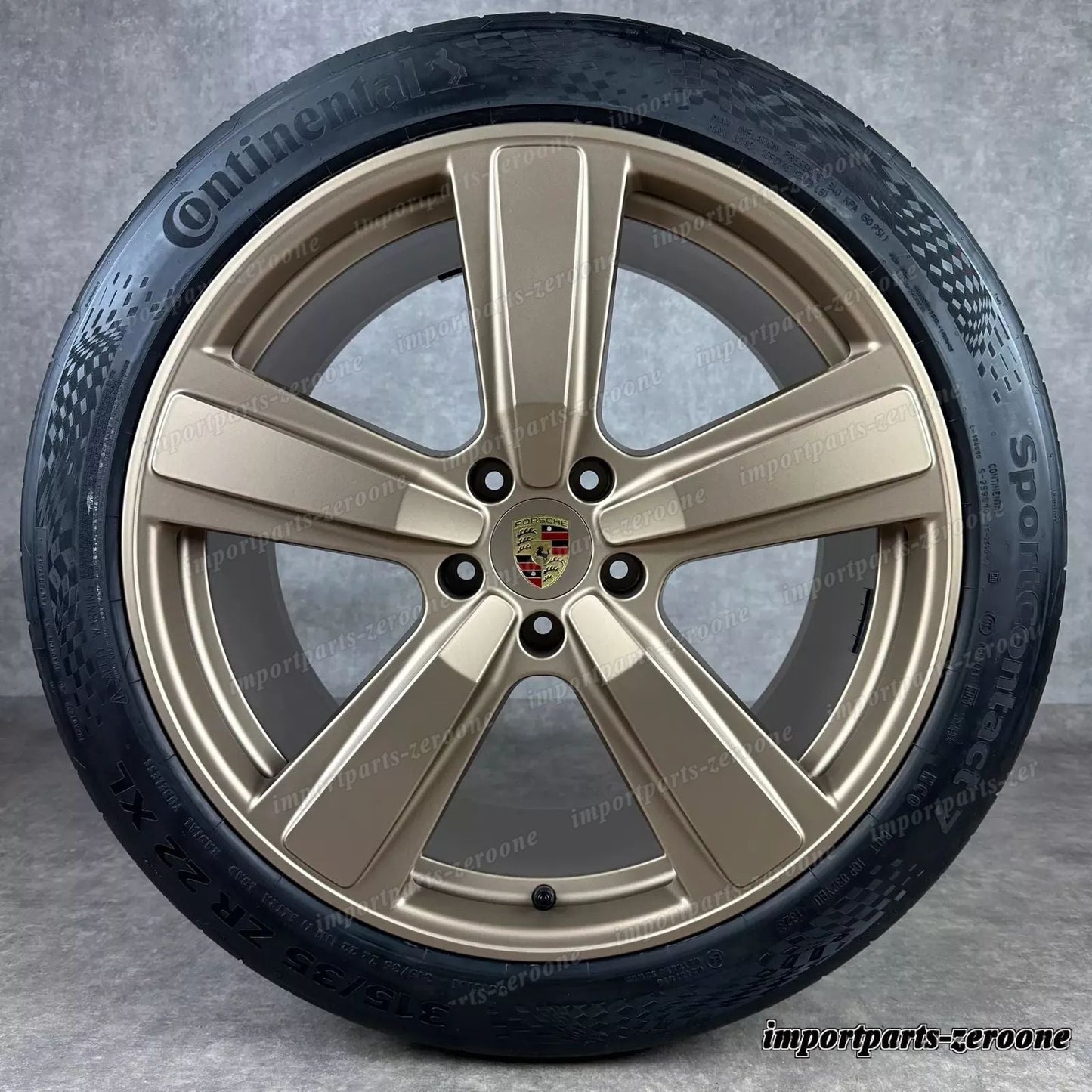 サマーセット カイエン E3-2 22インチ Design Exclusif 純正 ホイール 9YA 新品 Nodyme　-1341