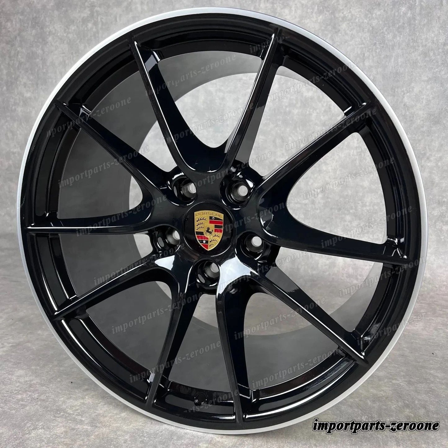 純正 ポルシェ 991.1 20インチ カレラ SIII ホイール ブラック S C2 2S ET70 新品wertig　-1351