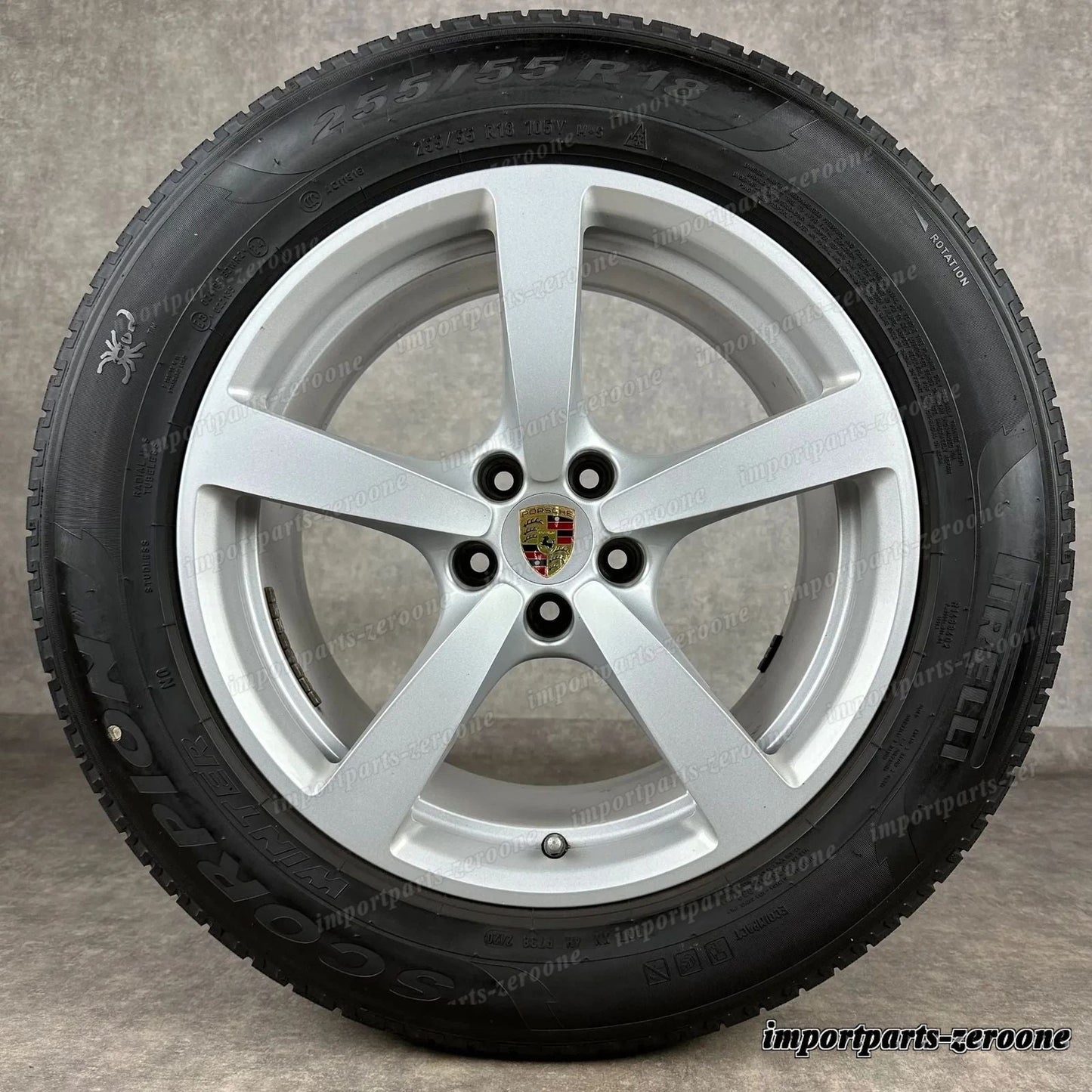 冬用 ポルシェ マカン II 18インチ 純正 ホイール Top 2.0 s Diesel 2021　-1354
