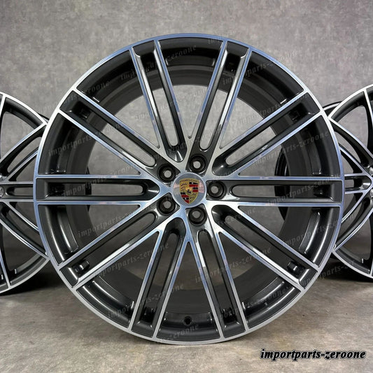ポルシェ マカン II+III ホイール 21インチ 純正 911 ターボ IV S T GTS TURBO 9,5J + 10J　-1355
