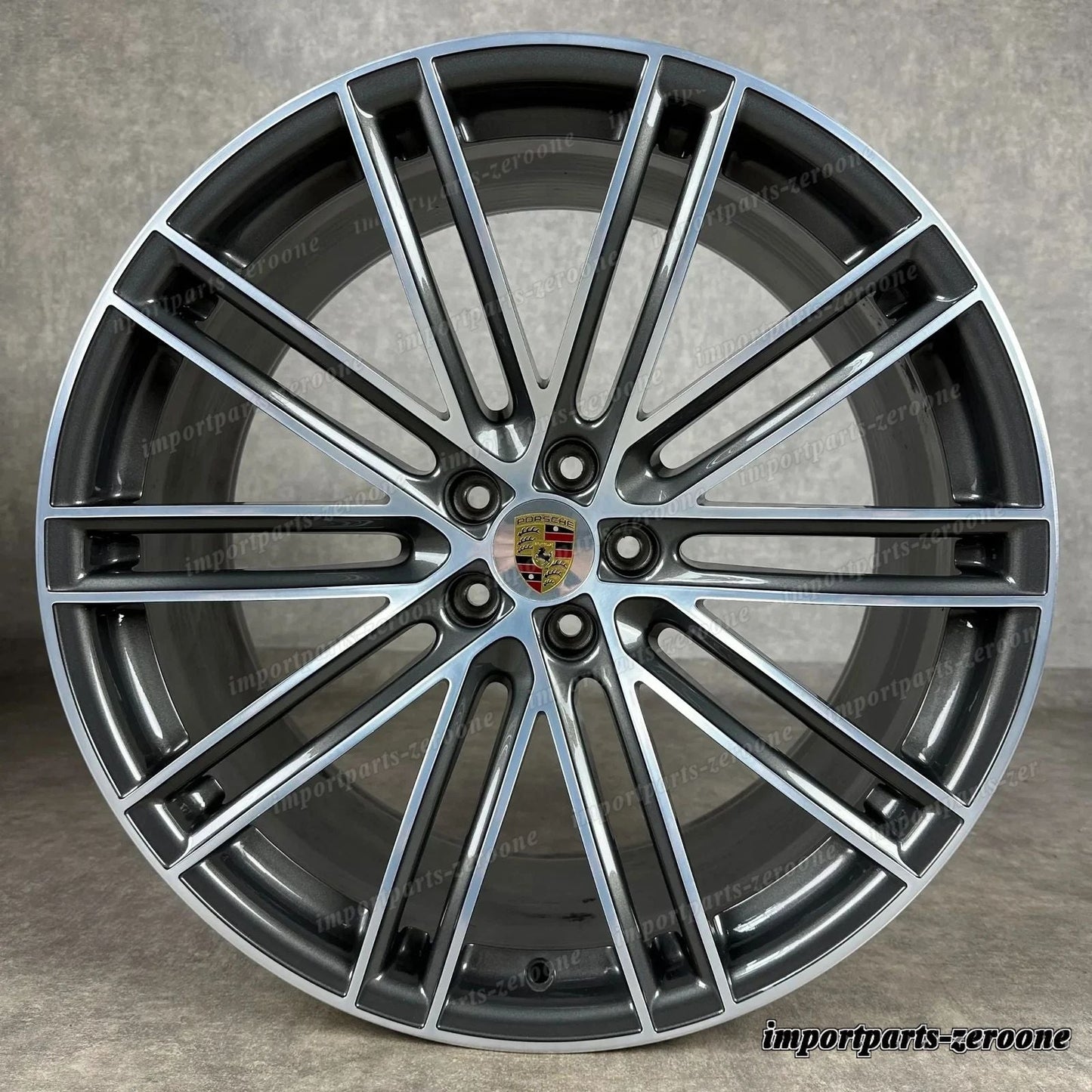 ポルシェ マカン II+III ホイール 21インチ 純正 911 ターボ IV S T GTS TURBO 9,5J + 10J　-1355