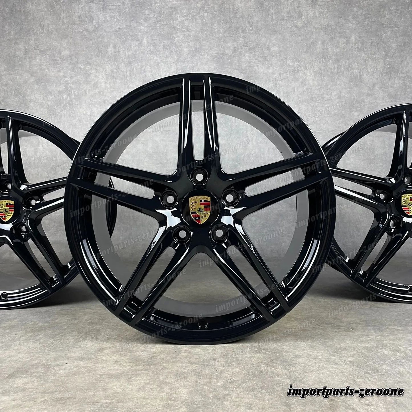 ポルシェ 991.2 19インチ ホイール C2 2S 純正 カレラ IV s T 夏用 TOP　-1360