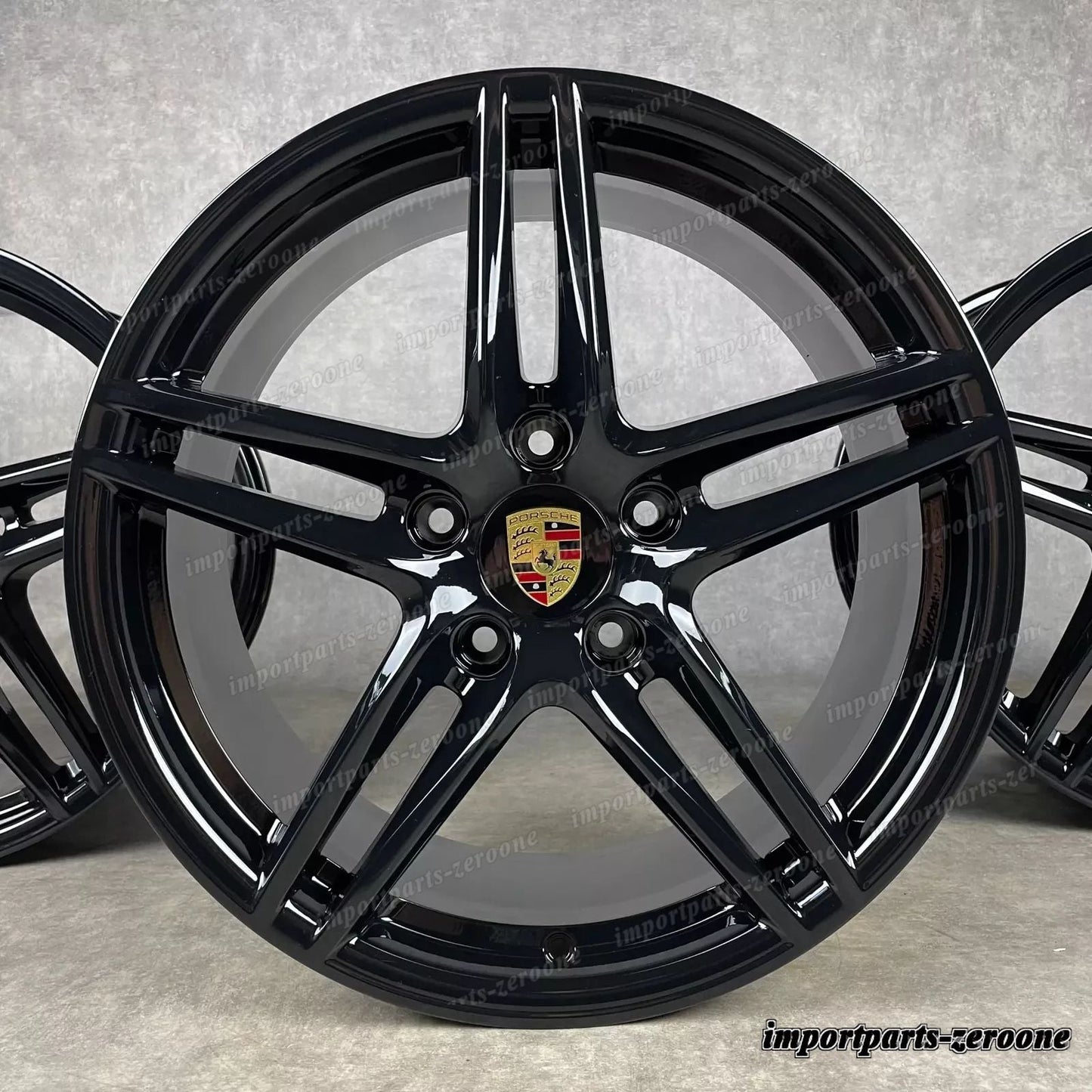 ポルシェ 991.2 19インチ ホイール C2 2S 純正 カレラ IV s T 夏用 TOP　-1360
