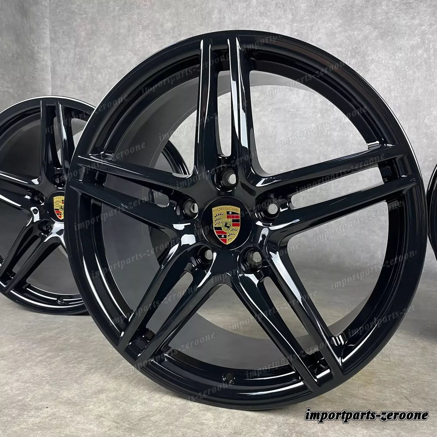 ポルシェ 991.2 19インチ ホイール C2 2S 純正 カレラ IV s T 夏用 TOP　-1360