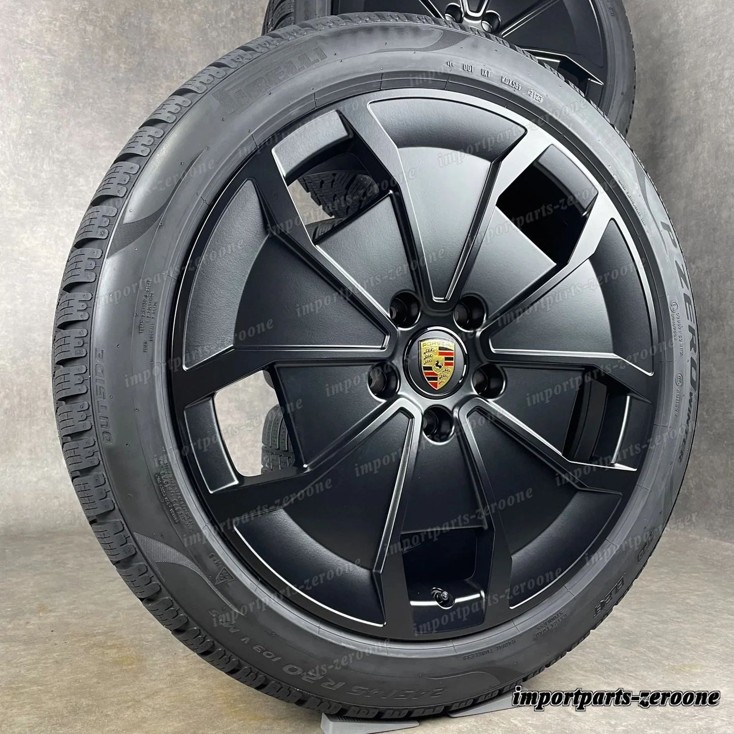 冬用 ポルシェ タイカン Cross Turismo 20インチ 純正 ターボ Aero 9J1073601D　-1370