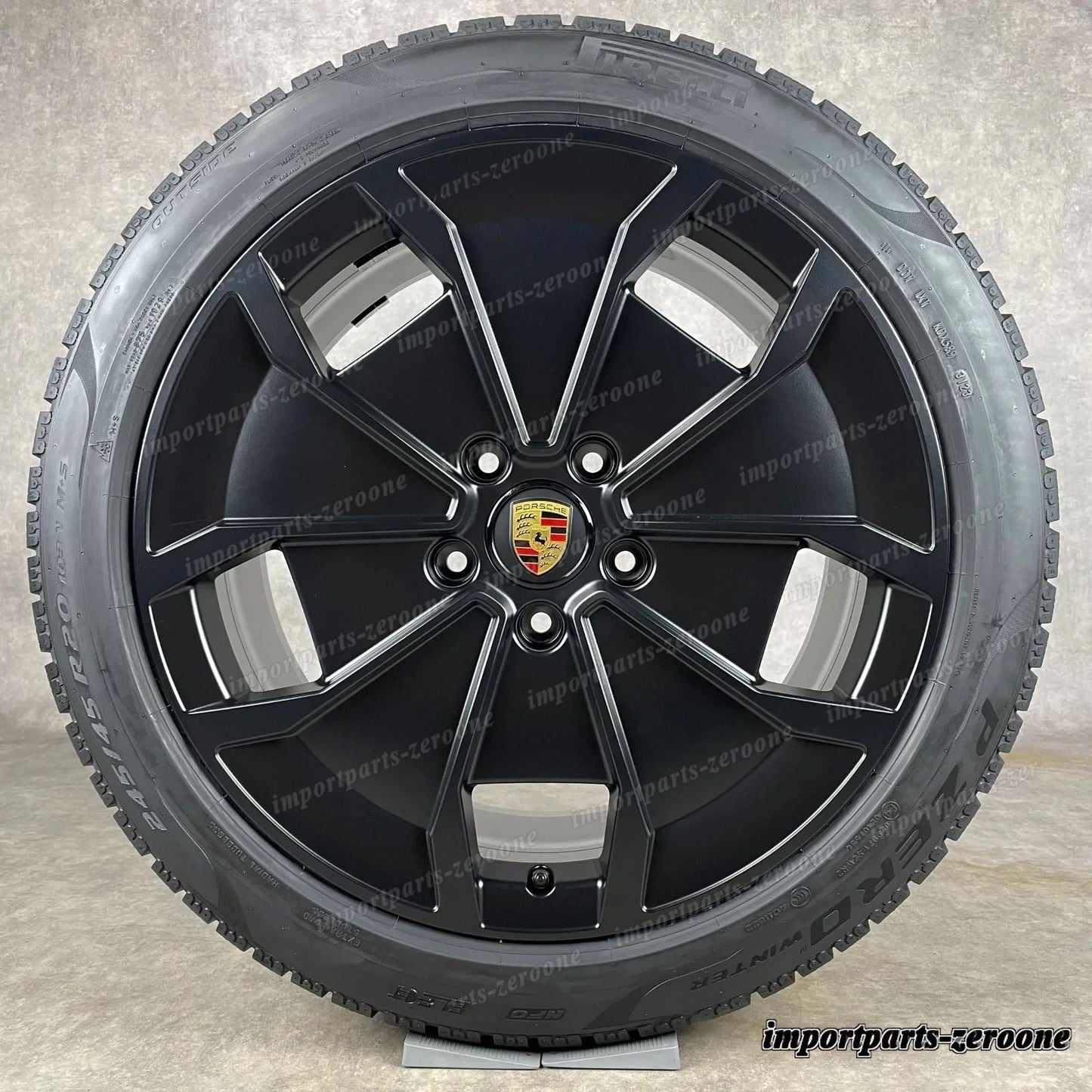 冬用 ポルシェ タイカン Cross Turismo 20インチ 純正 ターボ Aero 9J1073601D　-1370