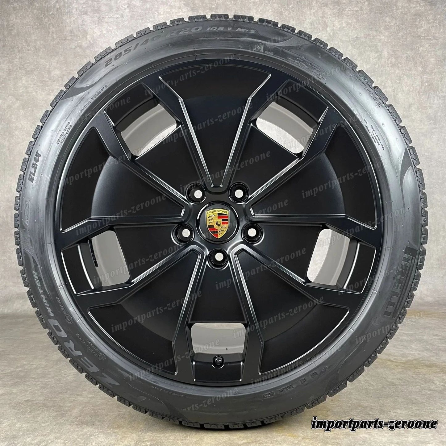 冬用 ポルシェ タイカン Cross Turismo 20インチ 純正 ターボ Aero 9J1073601D　-1370