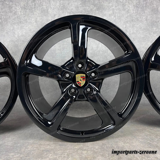 ポルシェ 991.1 ホイール 20インチ Sport Techno 純正 カレラ S 9J ET51 11,5J ET68 TOP　-1383