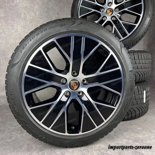 Cerchi Invernali ポルシェ タイカン 20インチ 純正i ターボ Aero Design Cross S 4S GTS　-1401