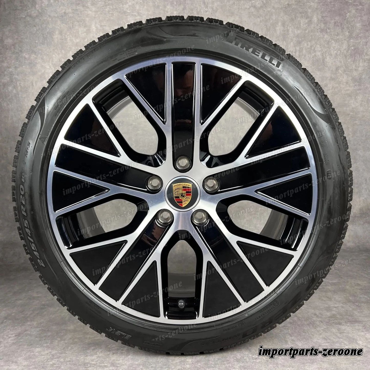 Cerchi Invernali ポルシェ タイカン 20インチ 純正i ターボ Aero Design Cross S 4S GTS　-1401