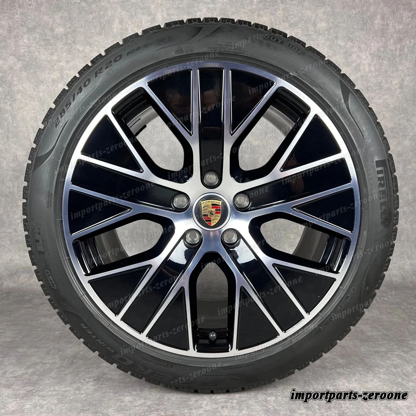 Cerchi Invernali ポルシェ タイカン 20インチ 純正i ターボ Aero Design Cross S 4S GTS　-1401