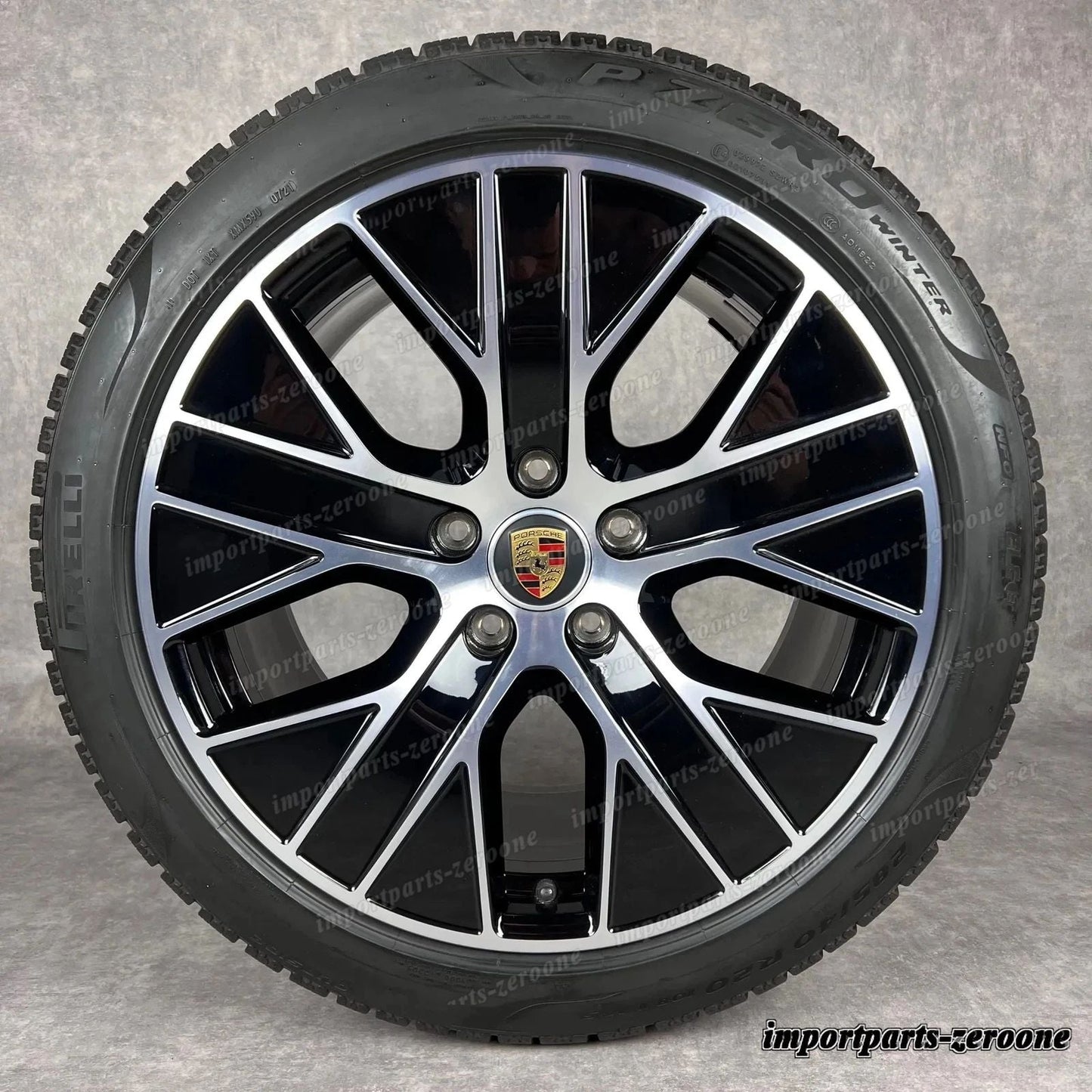 Cerchi Invernali ポルシェ タイカン 20インチ 純正i ターボ Aero Design Cross S 4S GTS　-1401