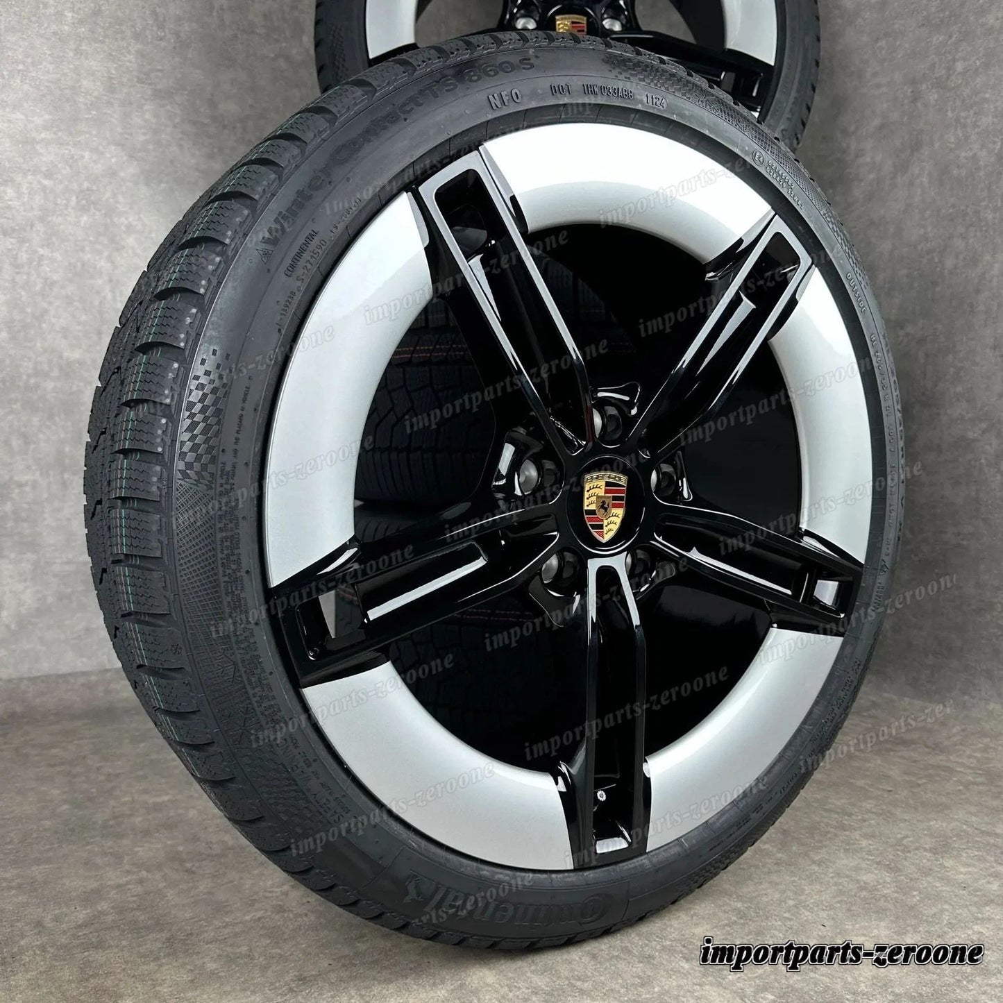 冬用 ポルシェ タイカン J1-2 21インチ 純正 Mission E ホイール 9J1073603KA 新品　-1403