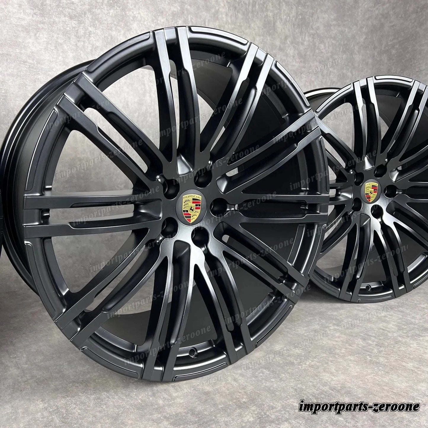 ポルシェ マカン ホイール 21インチ 純正 ターボ III Roue S GTS Noir Brillant 新品F　-1418