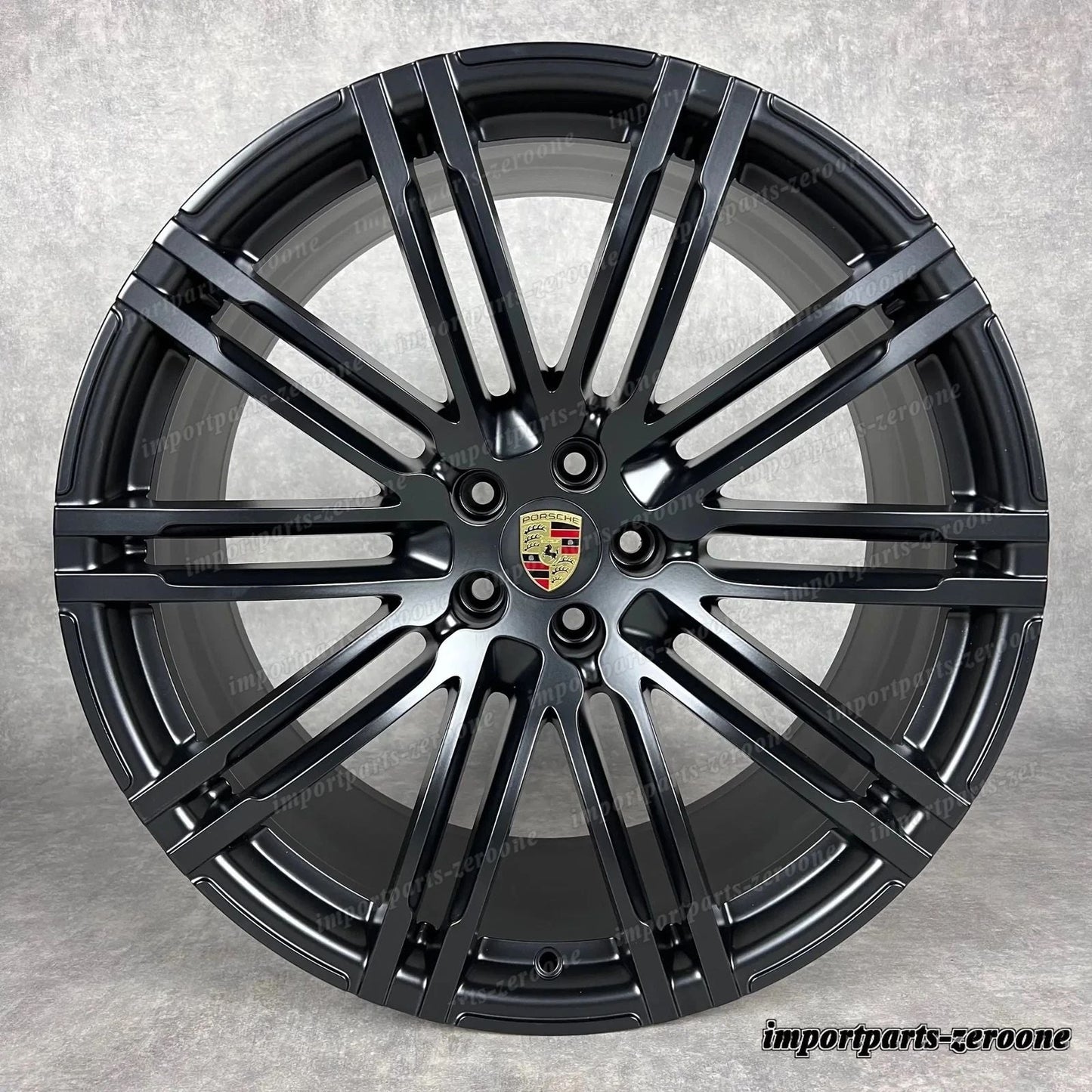 ポルシェ マカン ホイール 21インチ 純正 ターボ III Roue S GTS Noir Brillant 新品F　-1418