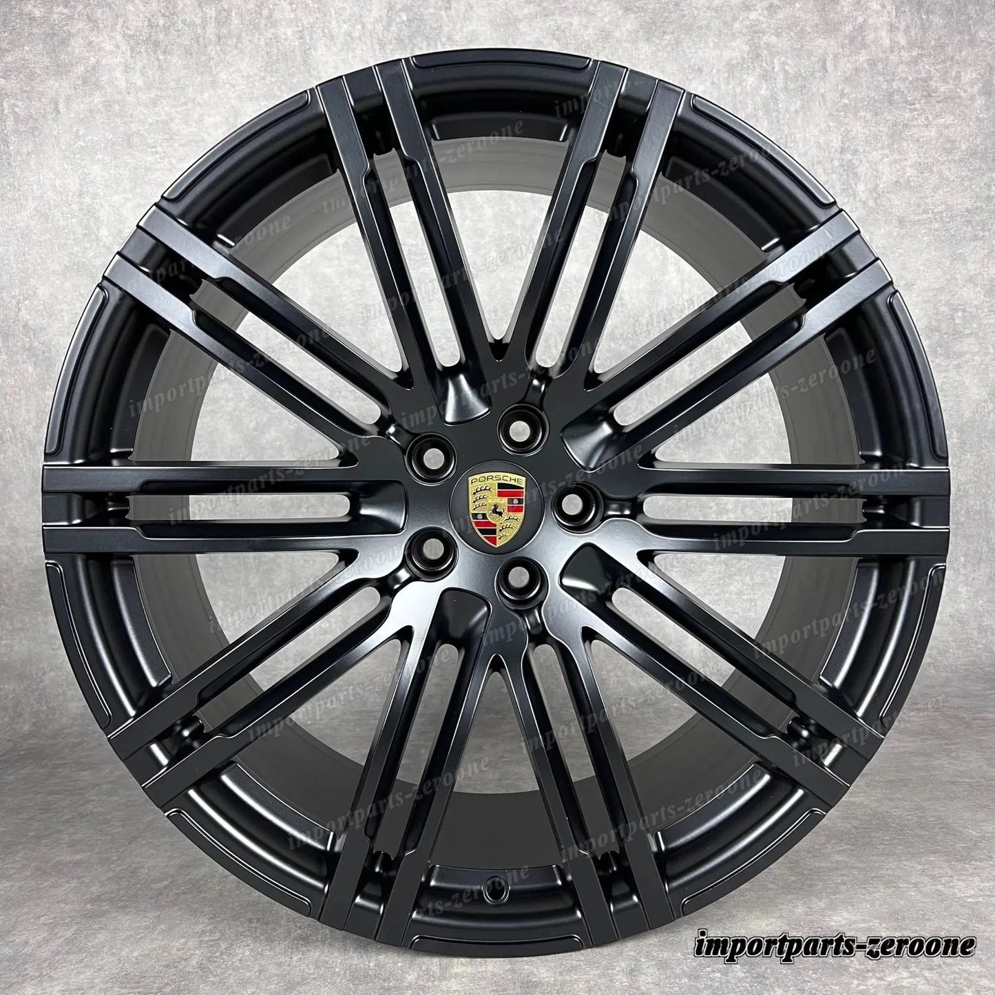 ポルシェ マカン ホイール 21インチ 純正 ターボ III Roue S GTS Noir Brillant 新品F　-1418
