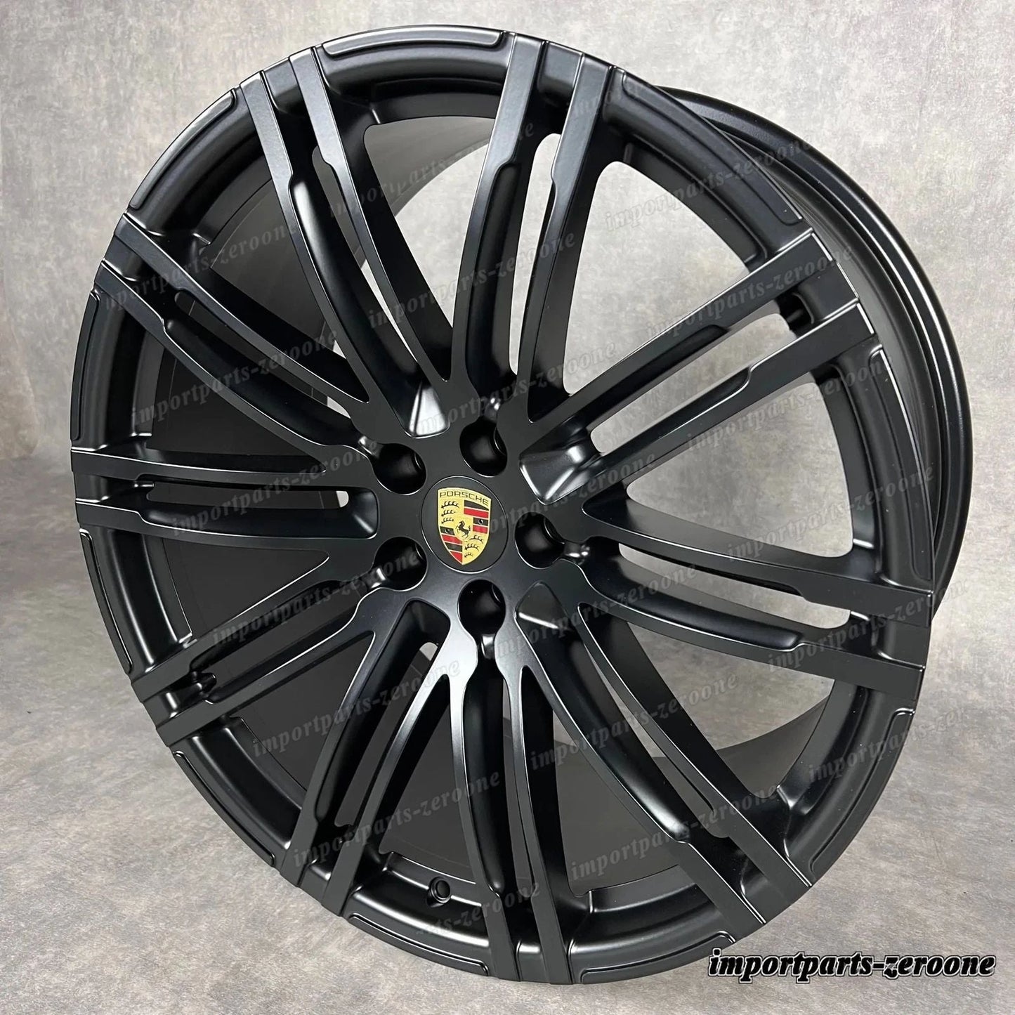 ポルシェ マカン ホイール 21インチ 純正 ターボ III Roue S GTS Noir Brillant 新品F　-1418