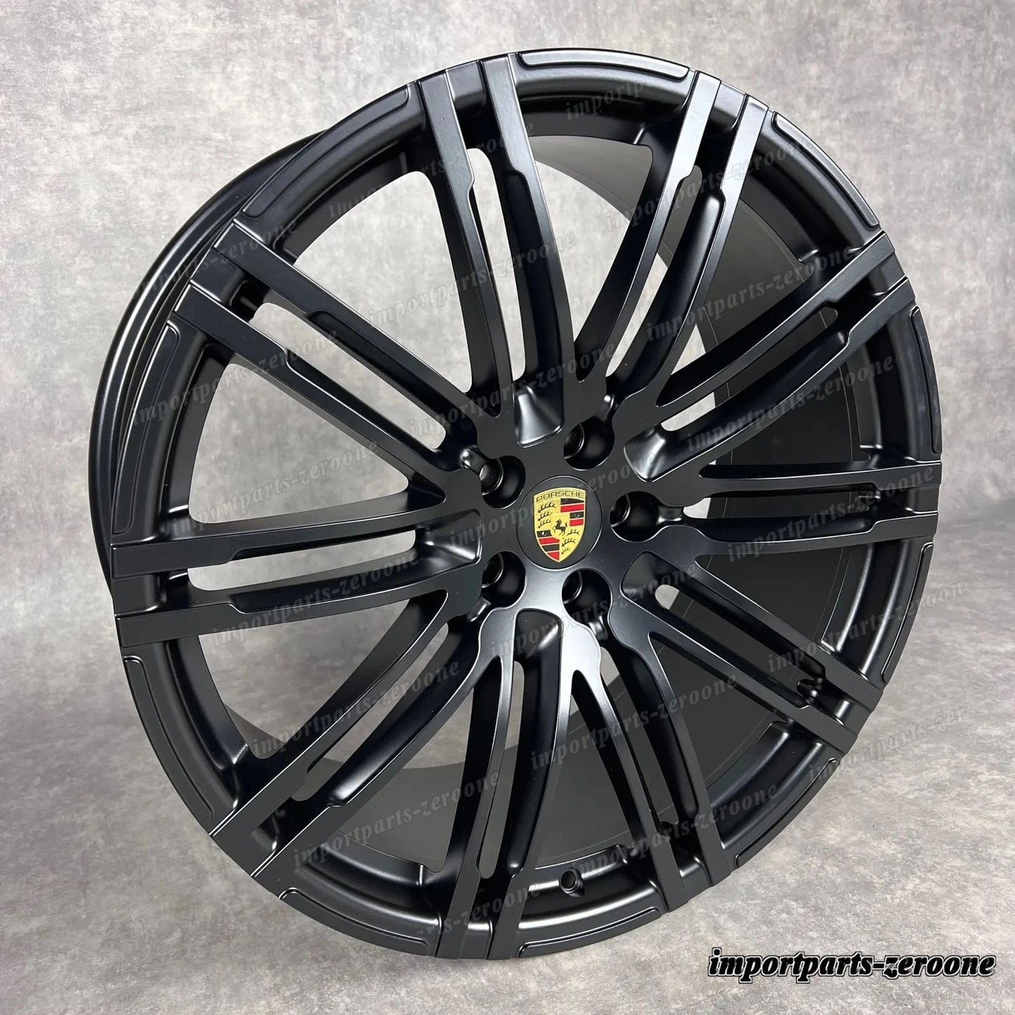 ポルシェ マカン ホイール 21インチ 純正 ターボ III Roue S GTS Noir Brillant 新品F　-1418