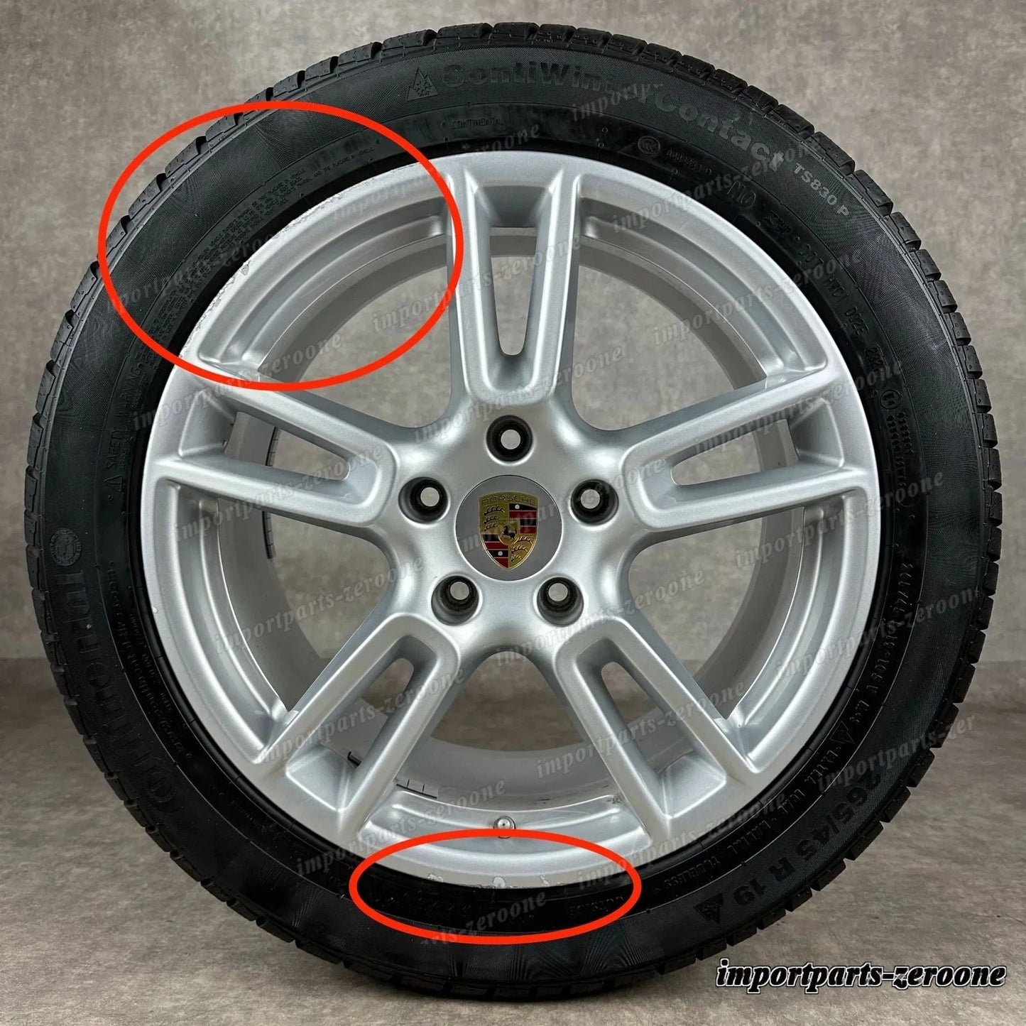 ホイール ウィンターセット ポルシェ パナメーラ G2 19 インチ 純正 971 ホイール 4S Diesel Sport　-1419