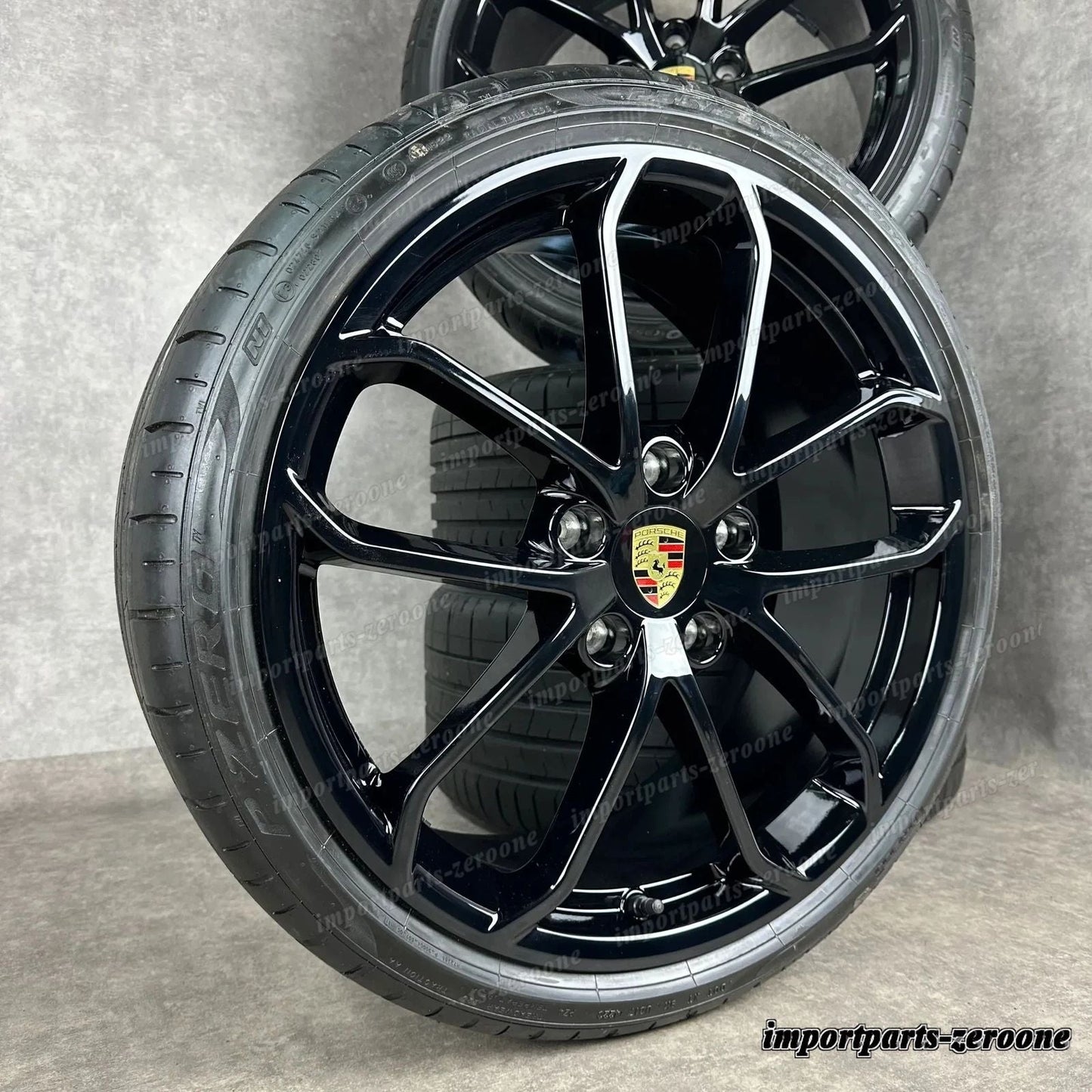 Ruote 982/718 ケイマン/ボクスター 20 インチ 純正e GT4 Stile Edizione Cerchioni Top　-1422