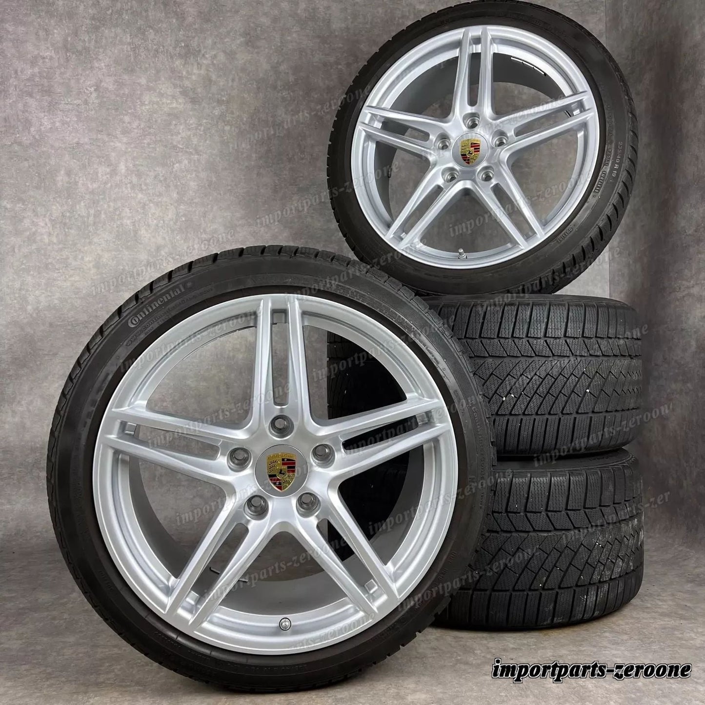 ホイール ウィンターセット ポルシェ 991.2 19 インチ 純正 C2 2S カレラ S T IV de ホイール　-1434