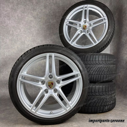 ホイール ウィンターセット ポルシェ 991.2 19 インチ 純正 C2 2S カレラ S T IV de ホイール　-1434