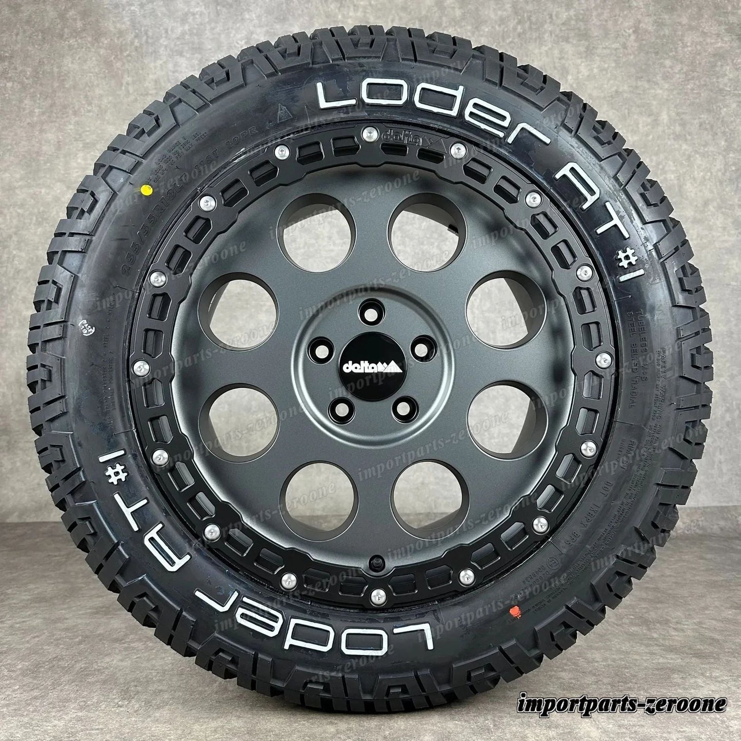 純正 Delta 8,5Jx18インチ Klassik_B Rugged AT Offroad ホイール VW Crafter SY MAN TGE　-1437