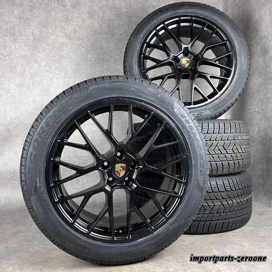冬用 ポルシェ マカン 1+2 20インチ 純正 RS Spyder ホイール GTS ターボ 95B044641J　-1471