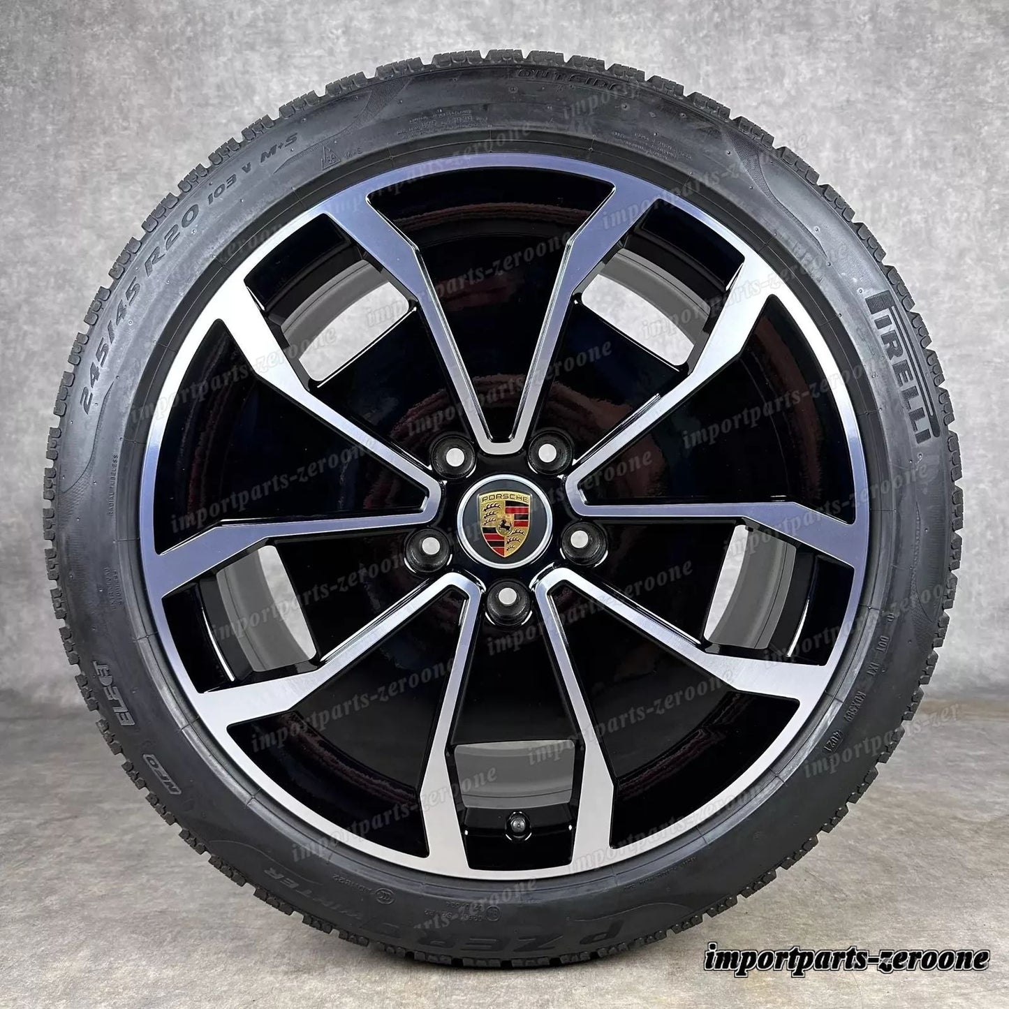 冬用 ポルシェ タイカン Cross Turismo 20インチ 純正 ターボ Aero 9J1073601D　-1484