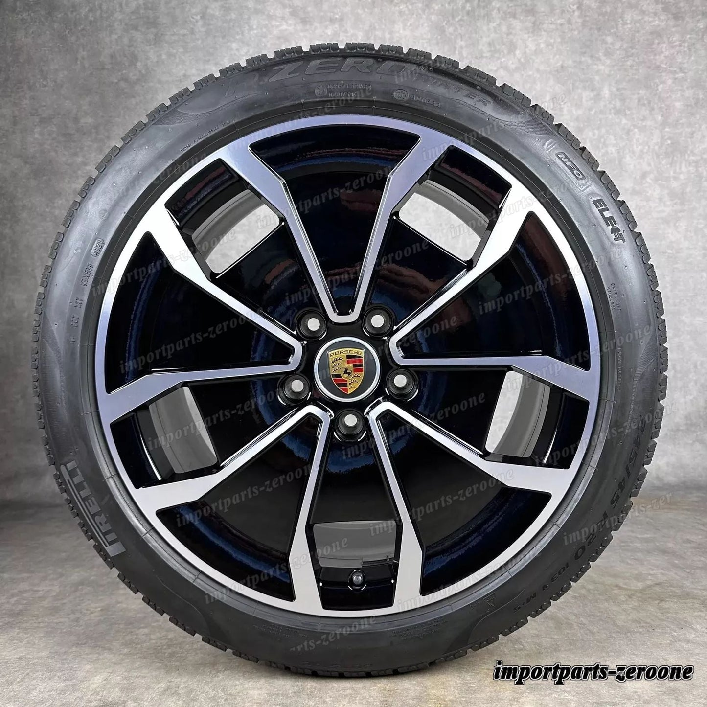冬用 ポルシェ タイカン Cross Turismo 20インチ 純正 ターボ Aero 9J1073601D　-1484