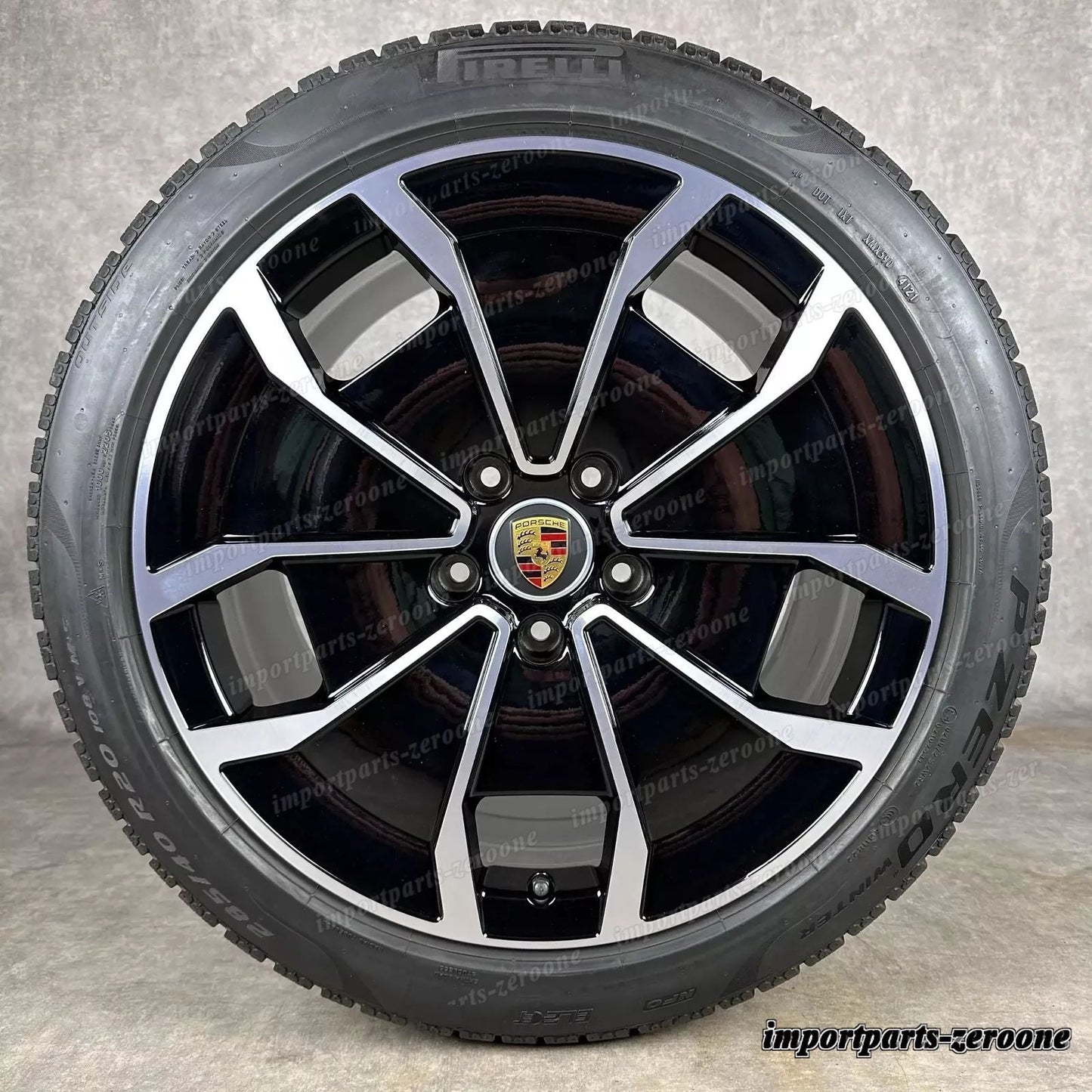 冬用 ポルシェ タイカン Cross Turismo 20インチ 純正 ターボ Aero 9J1073601D　-1484