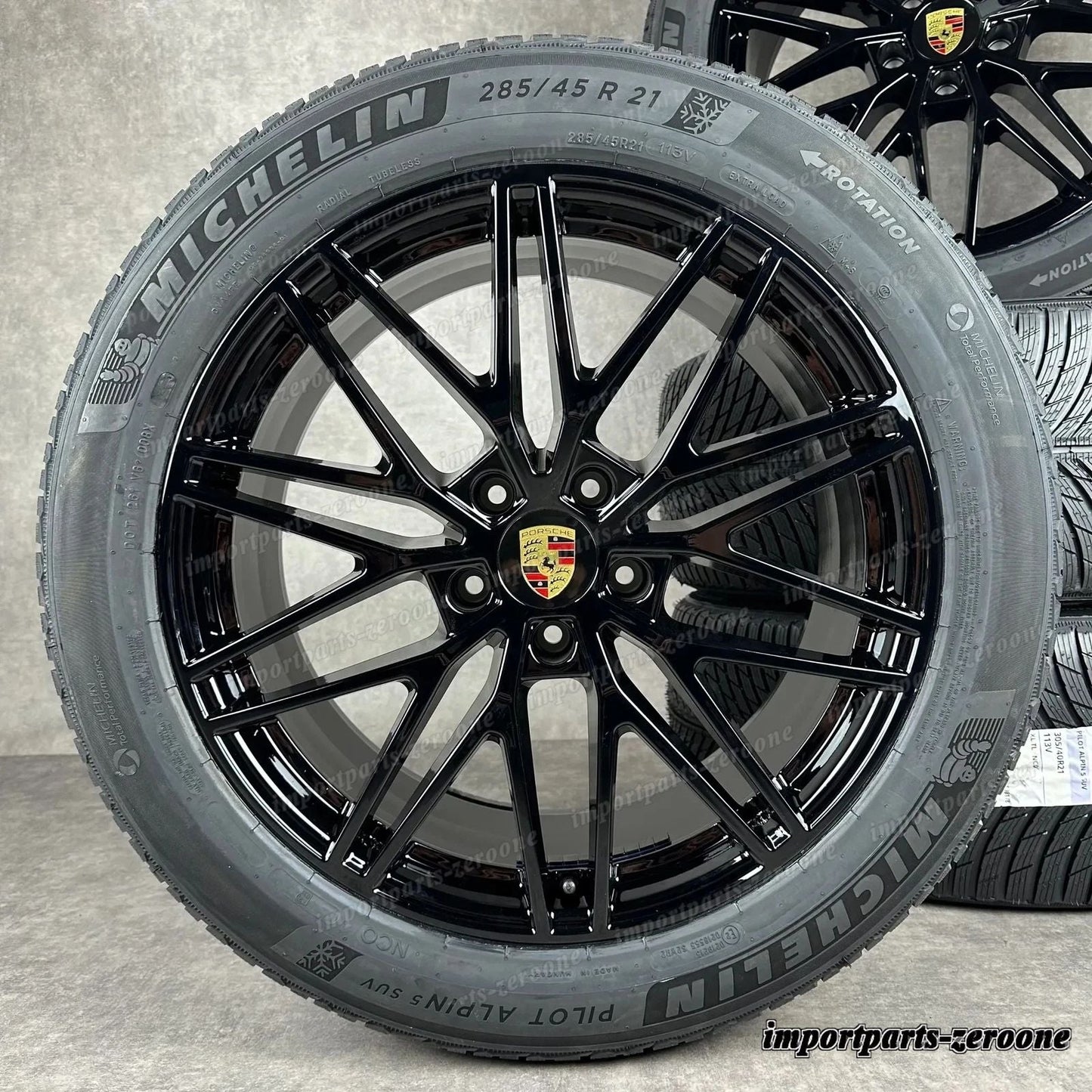 冬用 ポルシェ カイエン Coup E3-II 21インチ 純正 RS Spyder ホイール S E-Hybrid　-1496