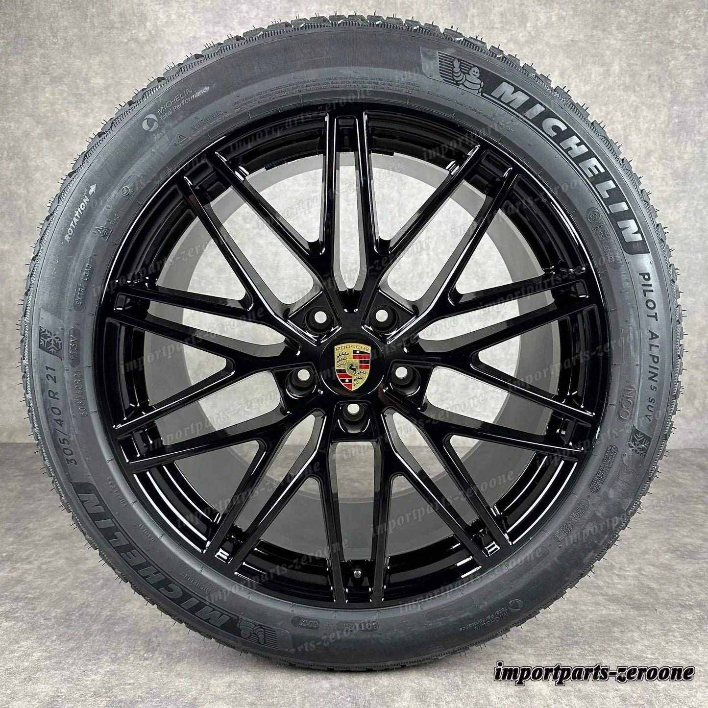 冬用 ポルシェ カイエン Coup E3-II 21インチ 純正 RS Spyder ホイール S E-Hybrid　-1496