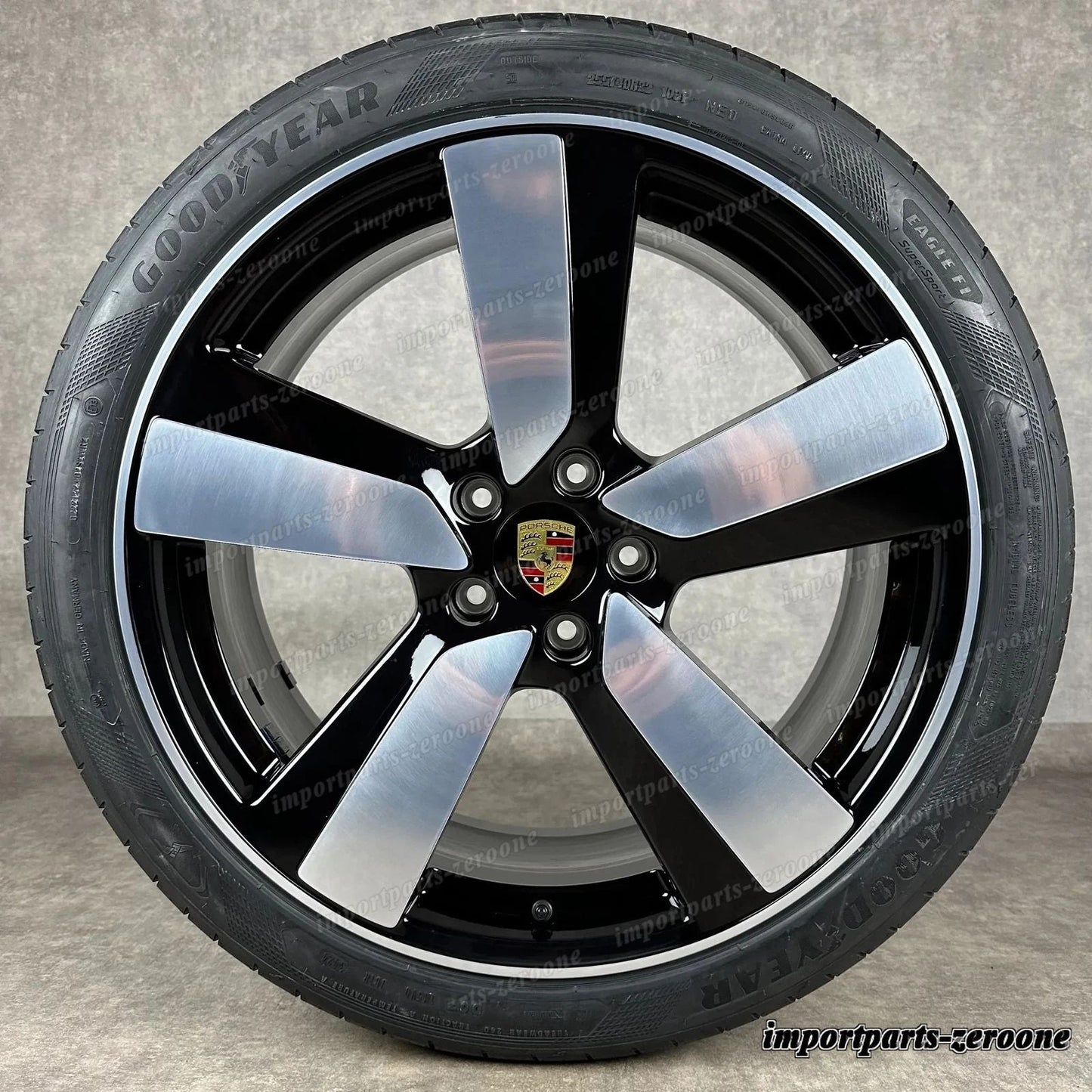 夏用 マカン EV 22インチ 純正 マカン Sport ホイール 4 4S ターボ 95C044660F 新品　-1510