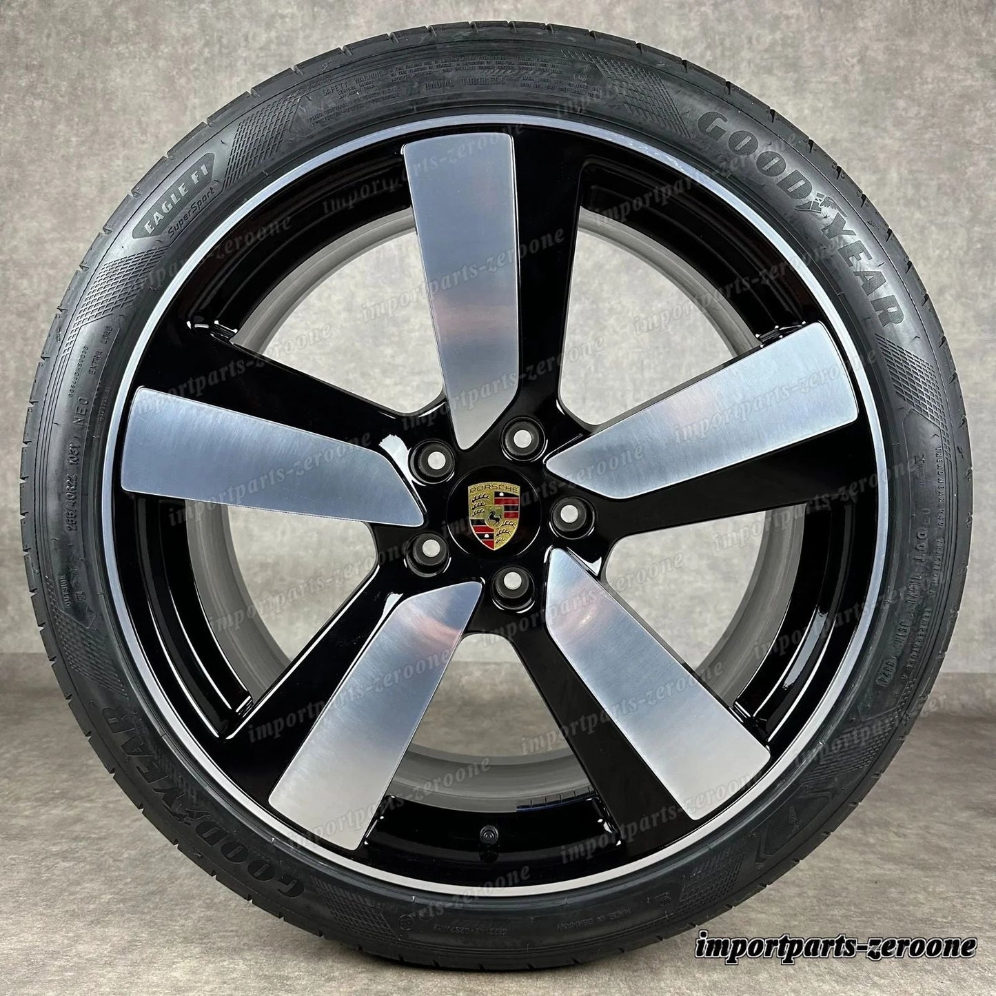 夏用 マカン EV 22インチ 純正 マカン Sport ホイール 4 4S ターボ 95C044660F 新品　-1510