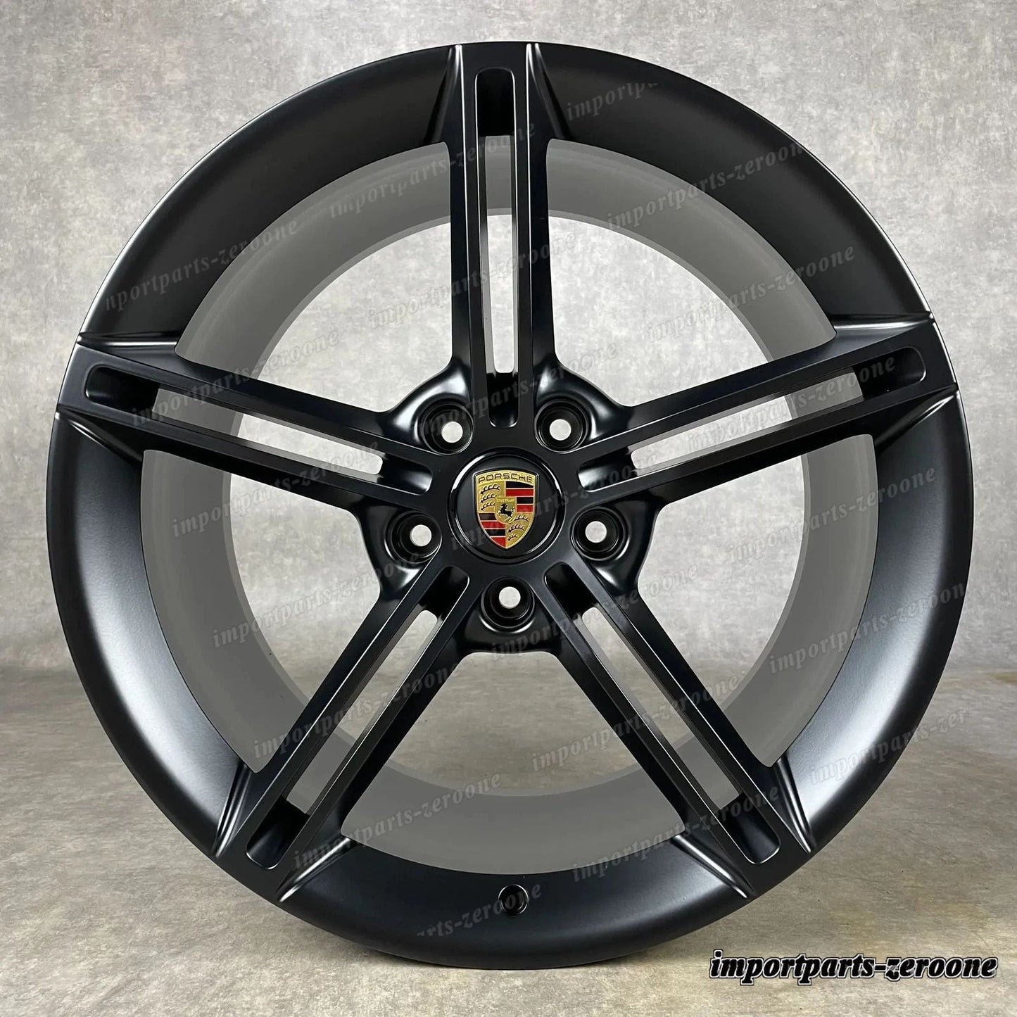 ポルシェ タイカン Cerchi 純正i 21インチ Mission E Design 4S ターボ S GTS Neri　-1511