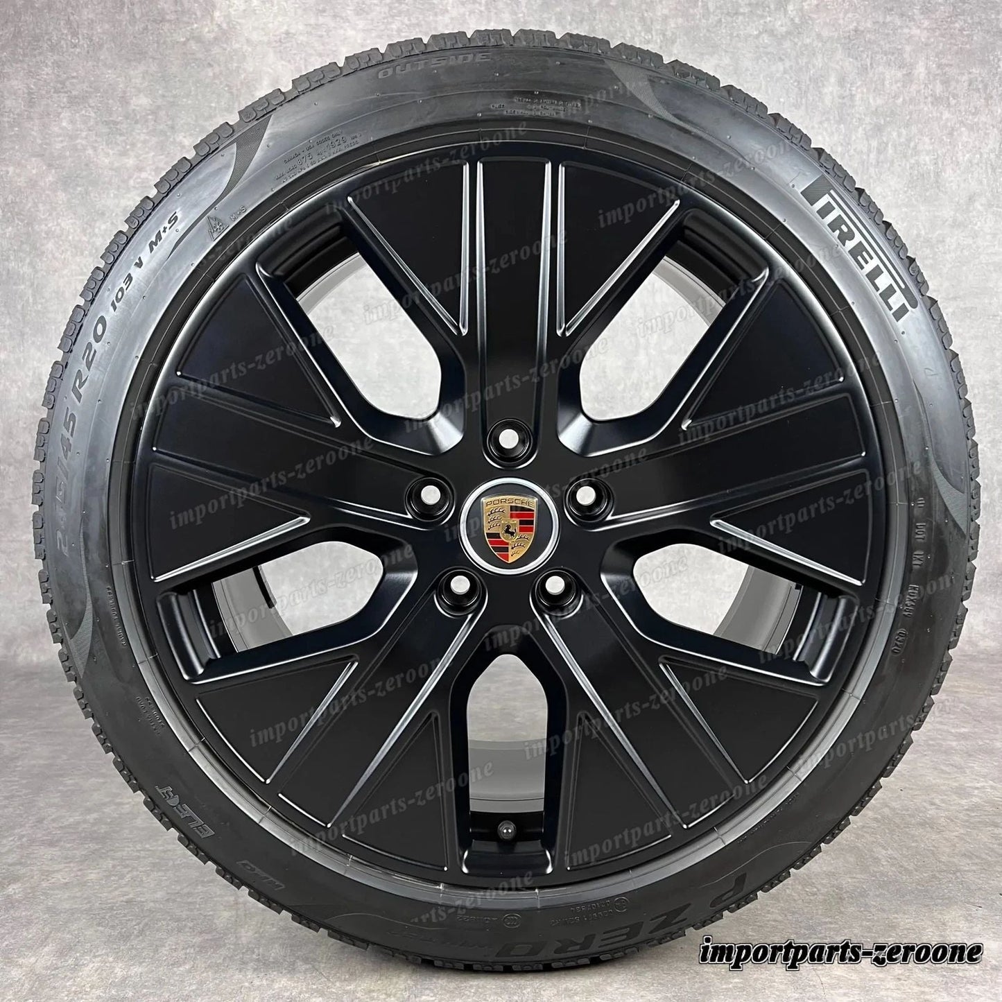 純正 ポルシェ タイカン 20インチ 4S ターボ Aero Design ホイール 冬用 9J1073600C　-1513