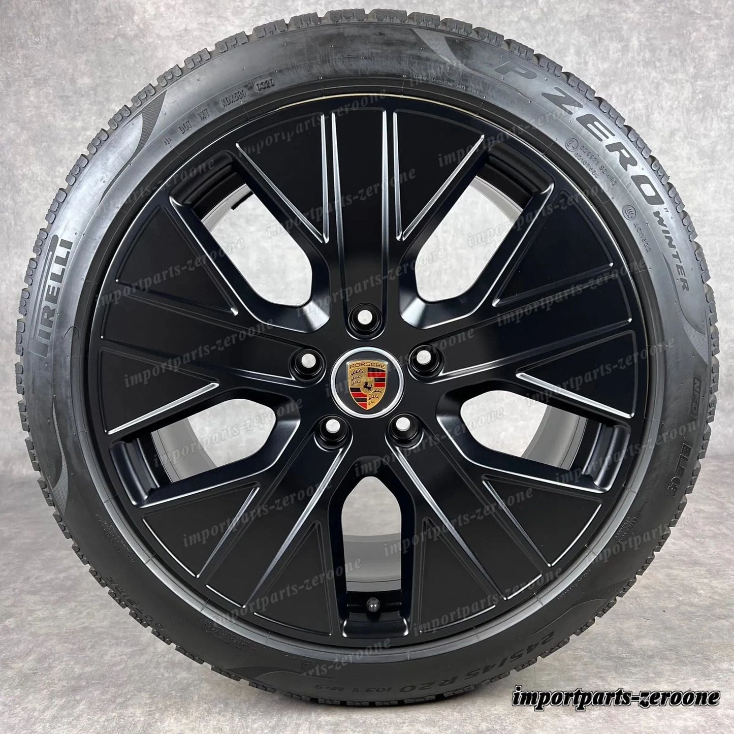 純正 ポルシェ タイカン 20インチ 4S ターボ Aero Design ホイール 冬用 9J1073600C　-1513