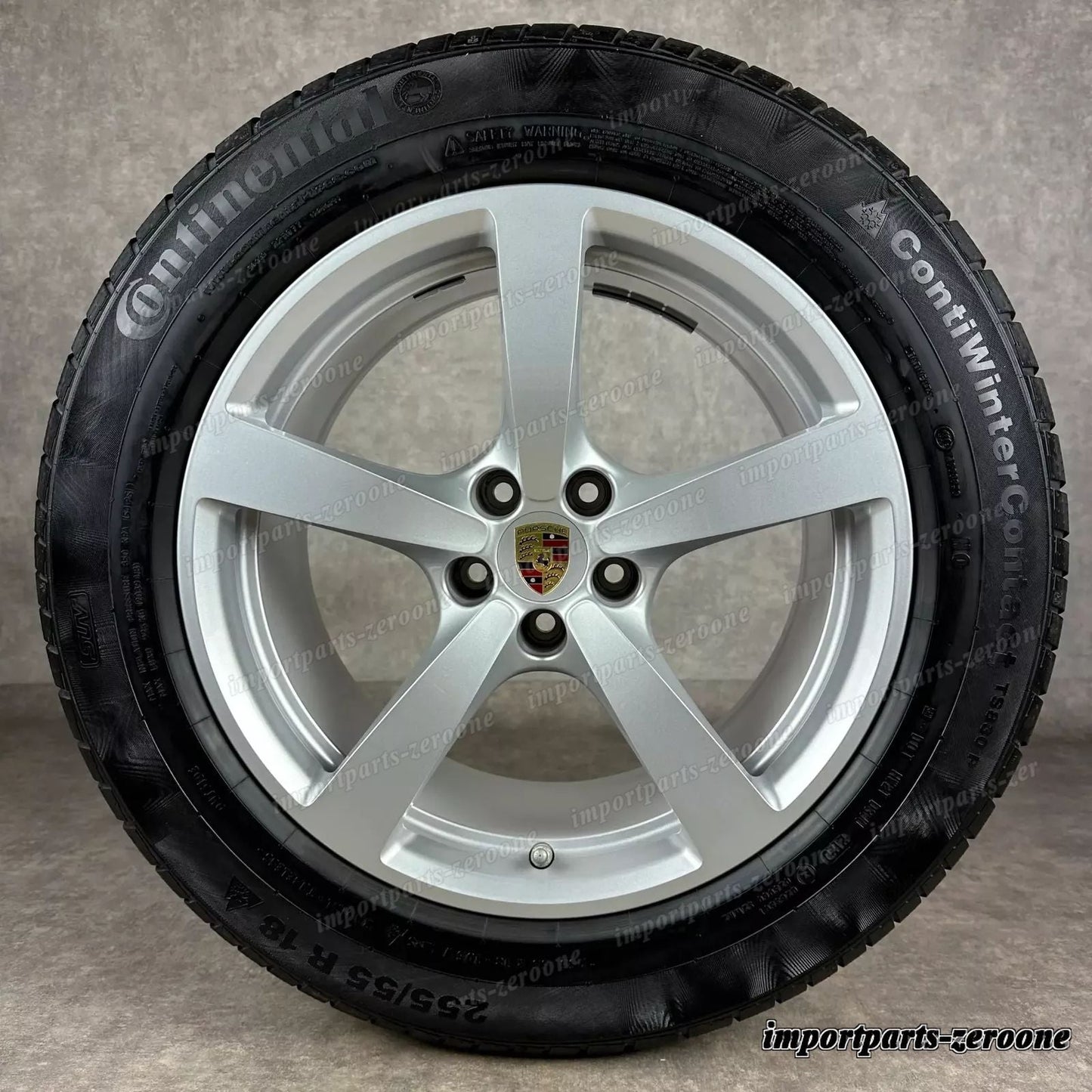 ホイール ウィンターセット ポルシェ マカン II 18インチ ホイール 純正es Top 2.0 S Diesel Conti　-1515