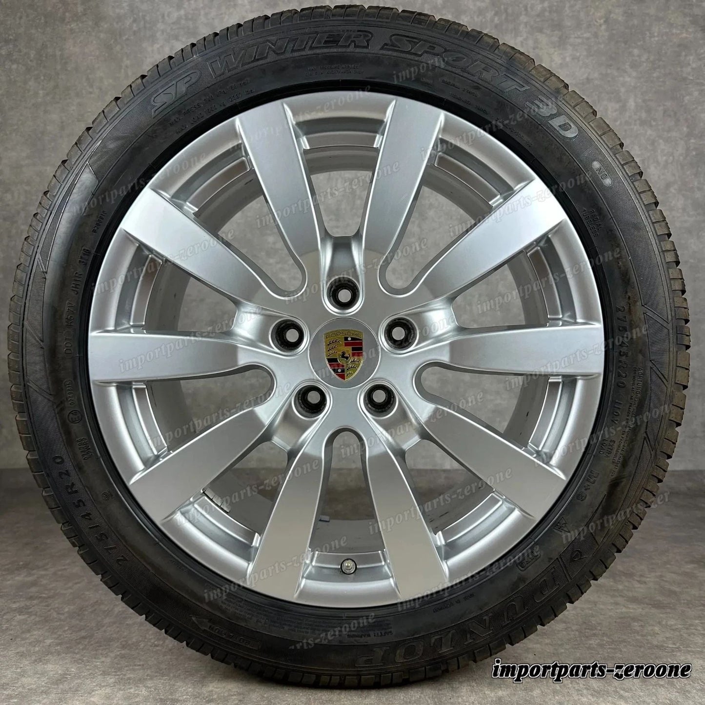 冬用 ポルシェ カイエン 20インチ 純正 Sport Design II ホイール 958 TURBO s GTS　-1521