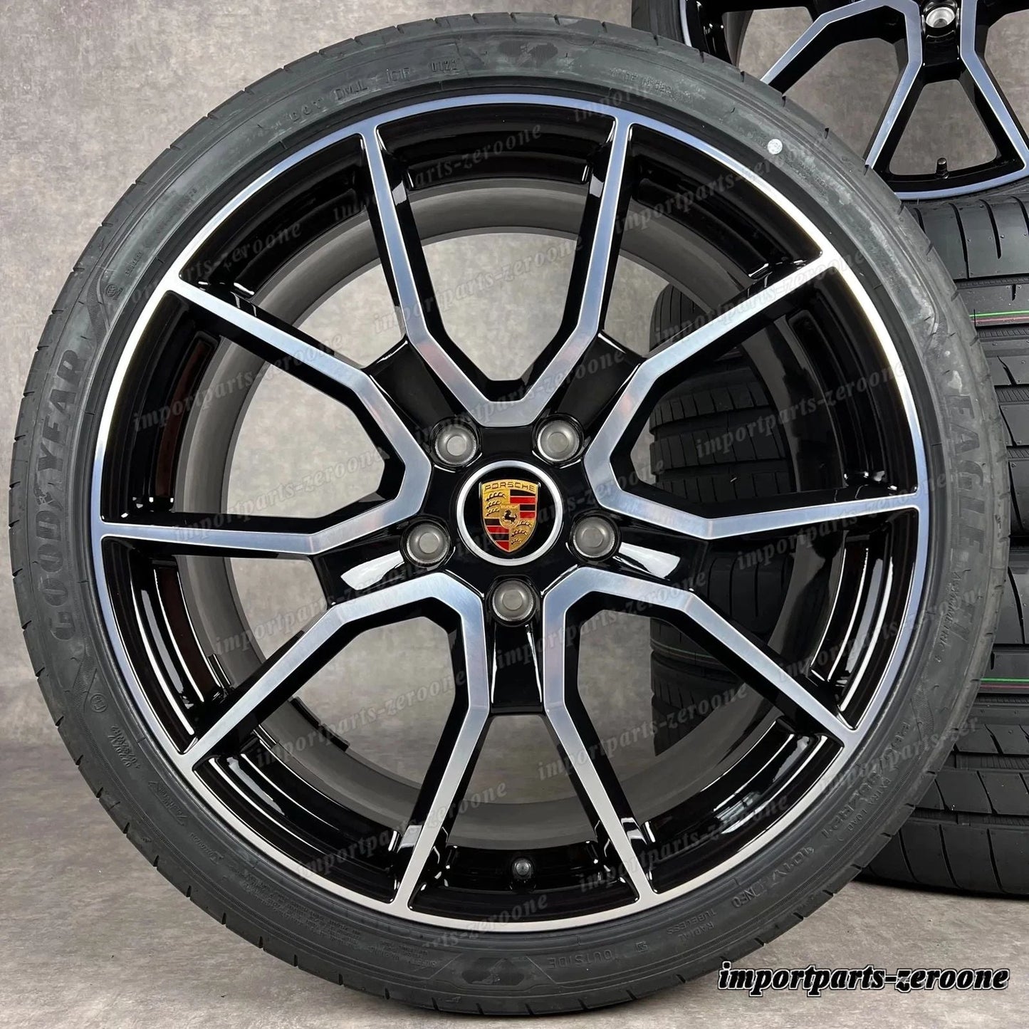 純正 ポルシェ タイカン 21インチ rs SPYDER ホイール 夏用 TURBO s 新品 9J1073660M　-1529