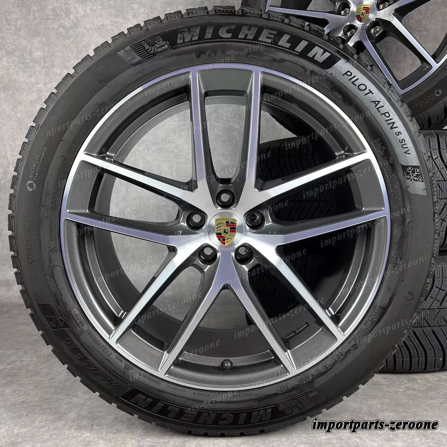 冬用 ポルシェ マカン III 20インチ 純正 S Rad ホイール ターボ GTS S T 95B044650D　-1537