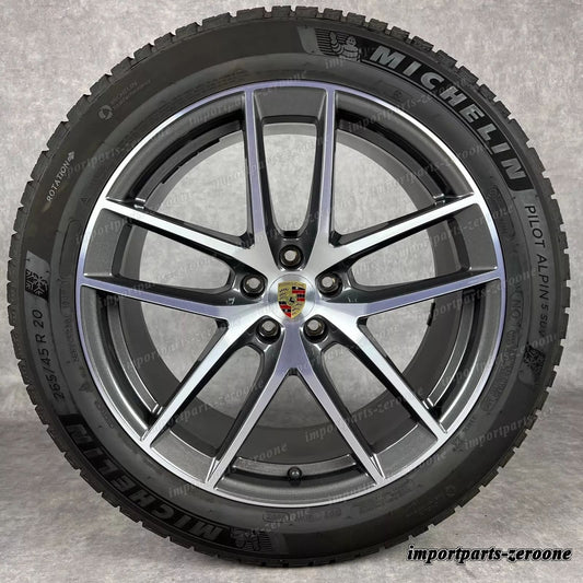 冬用 ポルシェ マカン III 20インチ 純正 S Rad ホイール ターボ GTS S T 95B044650D　-1537