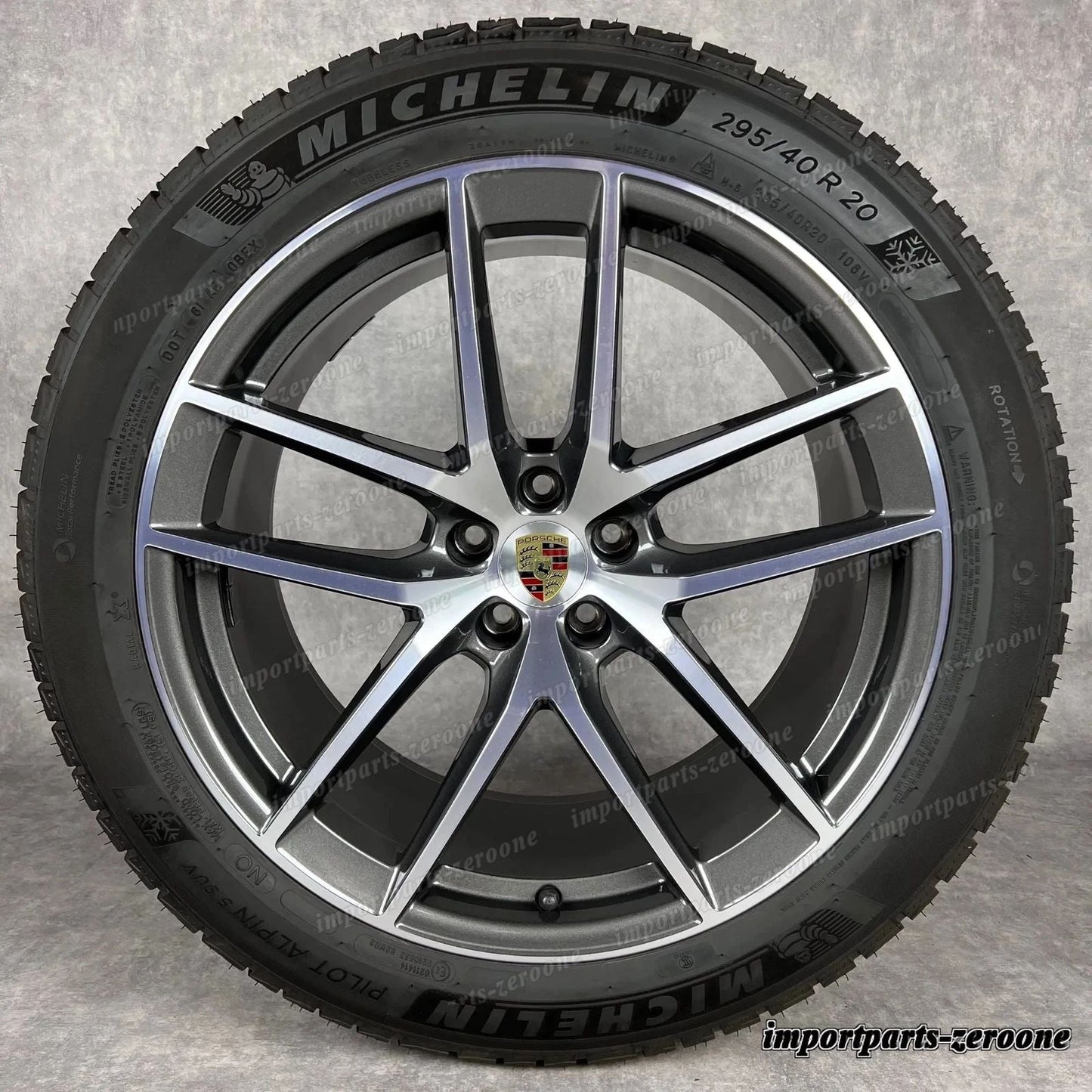 冬用 ポルシェ マカン III 20インチ 純正 S Rad ホイール ターボ GTS S T 95B044650D　-1537