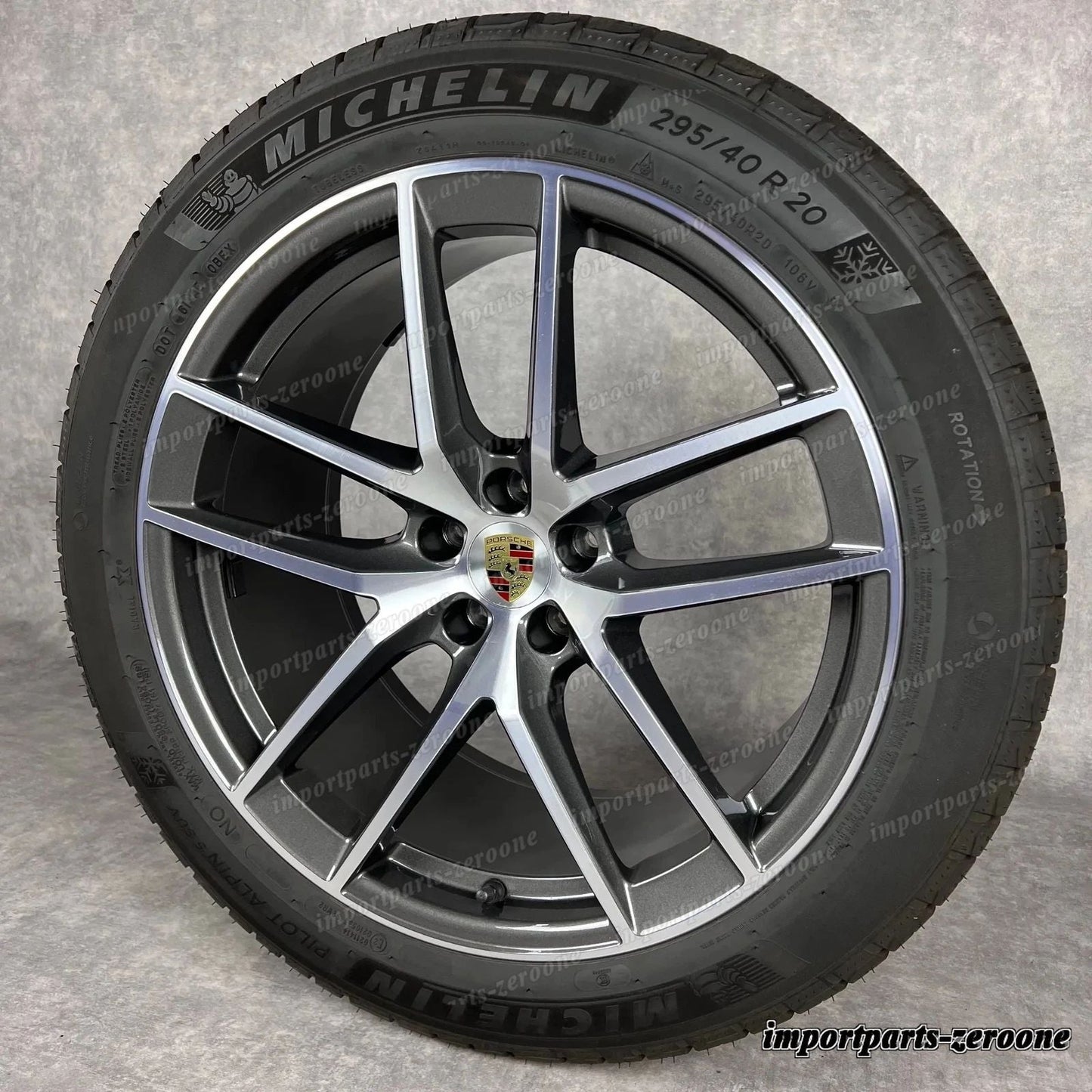 冬用 ポルシェ マカン III 20インチ 純正 S Rad ホイール ターボ GTS S T 95B044650D　-1537