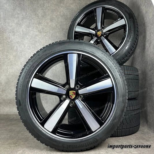 冬用 カイエン E3-II Coup 22インチ 純正 Exclusive Design ホイール 9Y0044633R　-1543