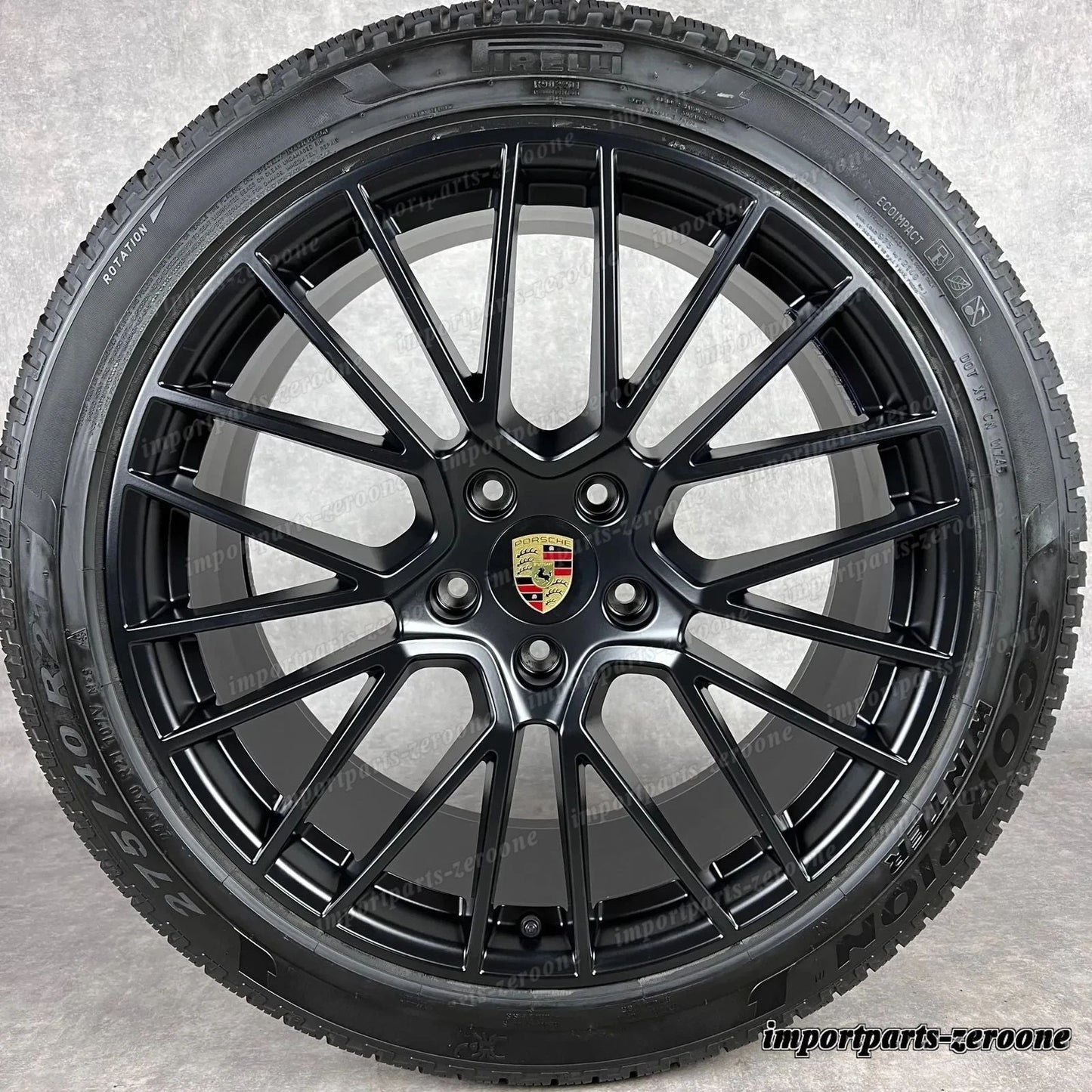 冬用 ポルシェ カイエン E3 21インチ 純正 RS Spyder ホイール GTS 9Y0044610S TOP　-1544