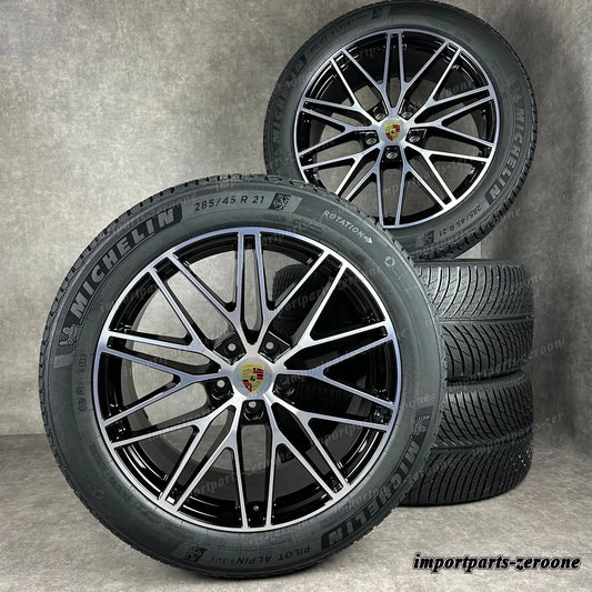 冬用 ポルシェ カイエン E3-II 21インチ 純正 RS Spyder ホイール 9Y0044603C ターボ　-1548
