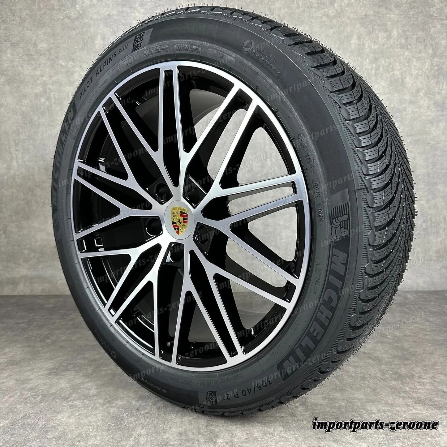 冬用 ポルシェ カイエン E3-II 21インチ 純正 RS Spyder ホイール 9Y0044603C ターボ　-1548
